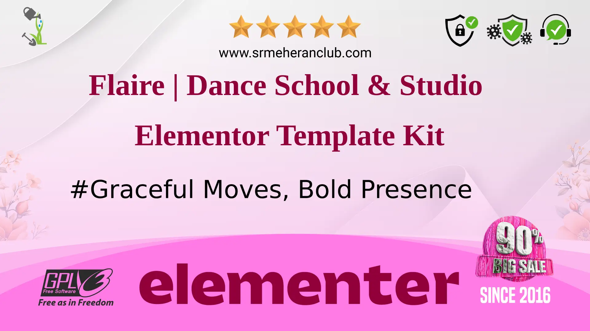 Flaire | Dance School & Studio Elementor Template Kit