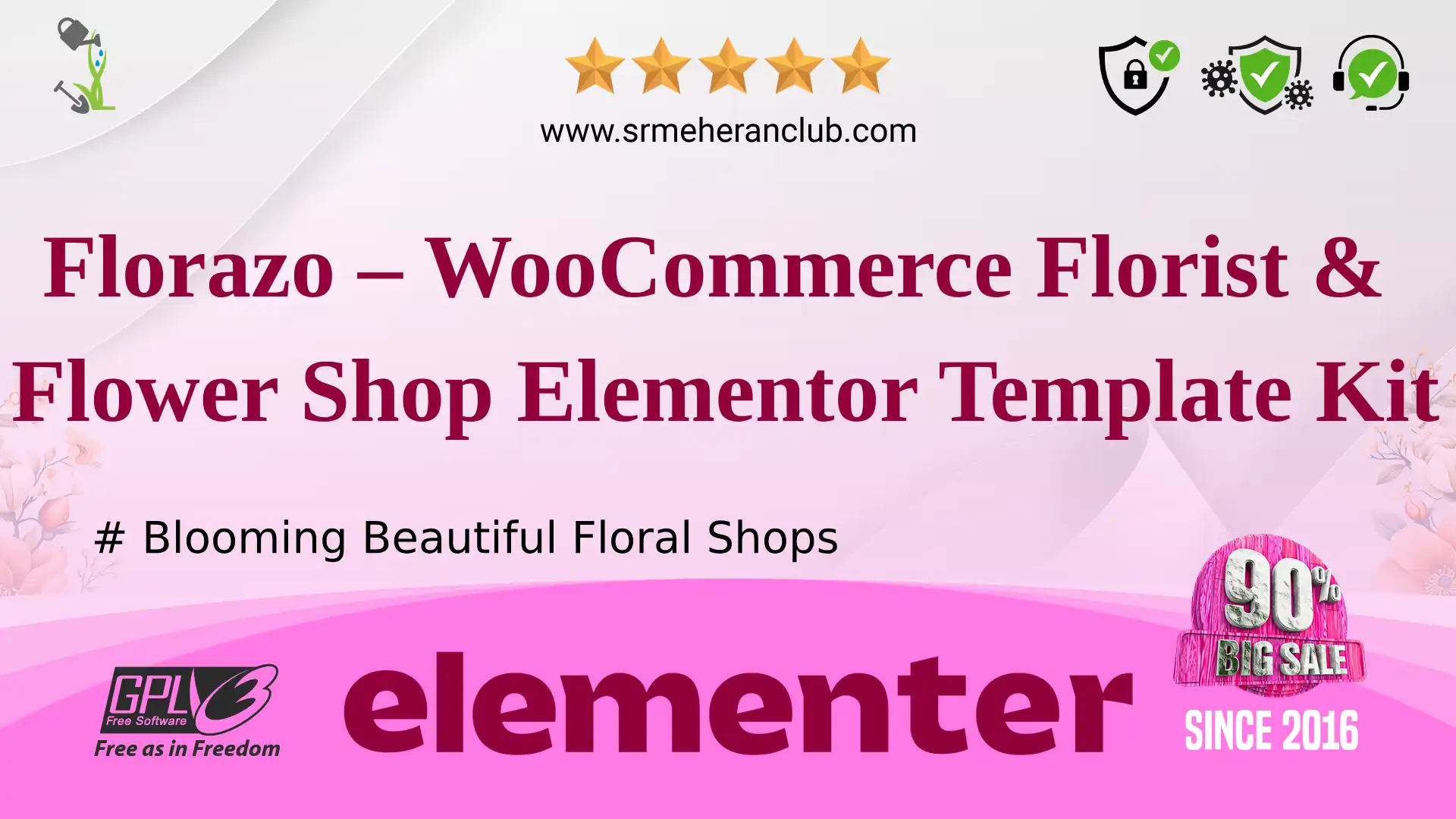 Florazo – WooCommerce Florist & Flower Shop Elementor Template Kit — Elementor Kit by Themeforest