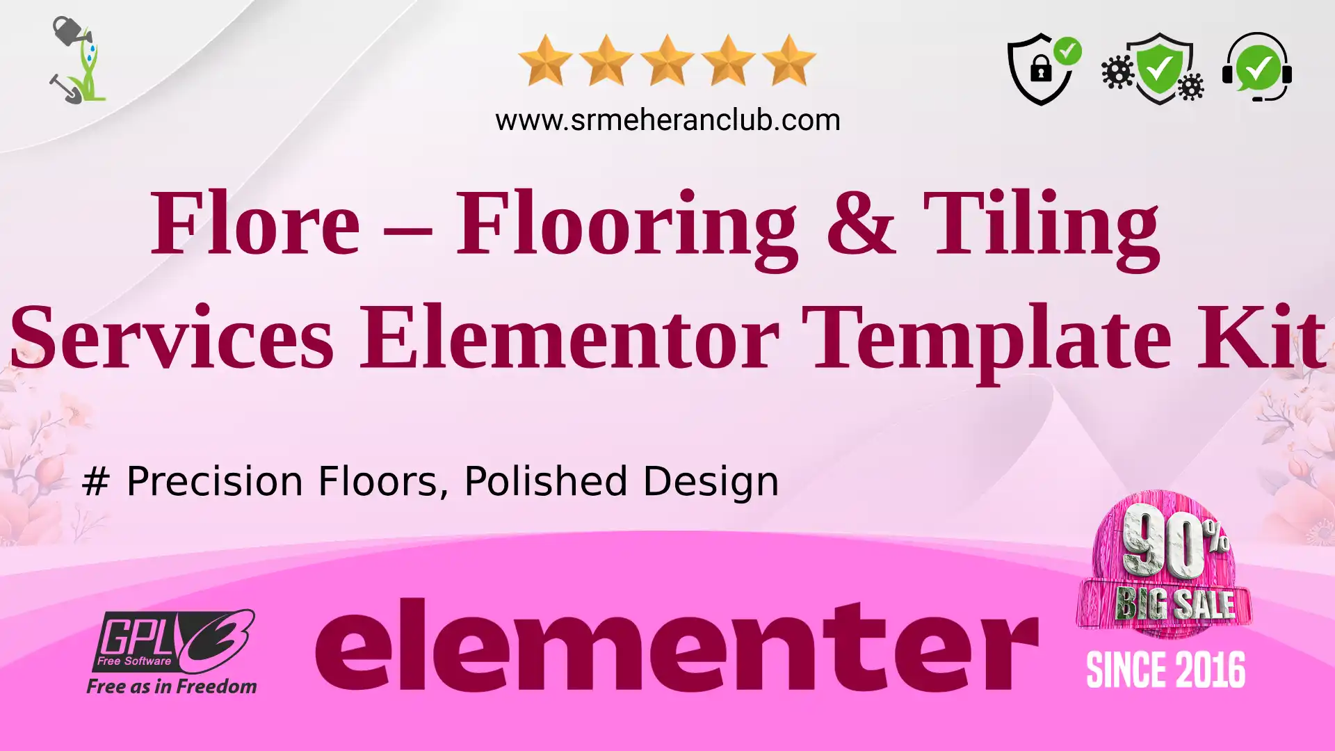 Flore – Flooring & Tiling Services Elementor Template Kit — Elementor Kit by Themeforest