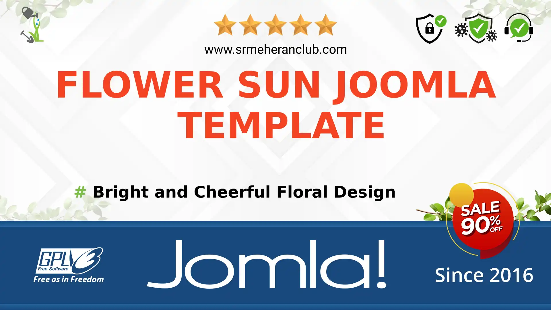 Flower Sun Joomla Template