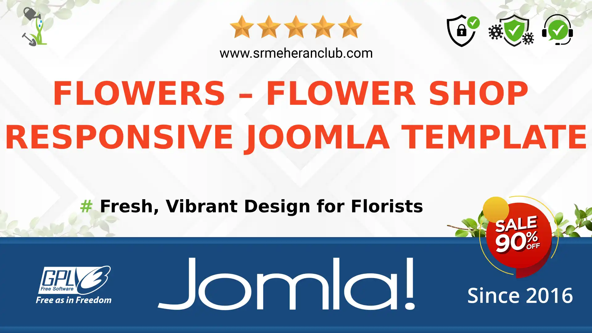 Flowers – Flower Shop Responsive Joomla Template — Theme by Templatemonster