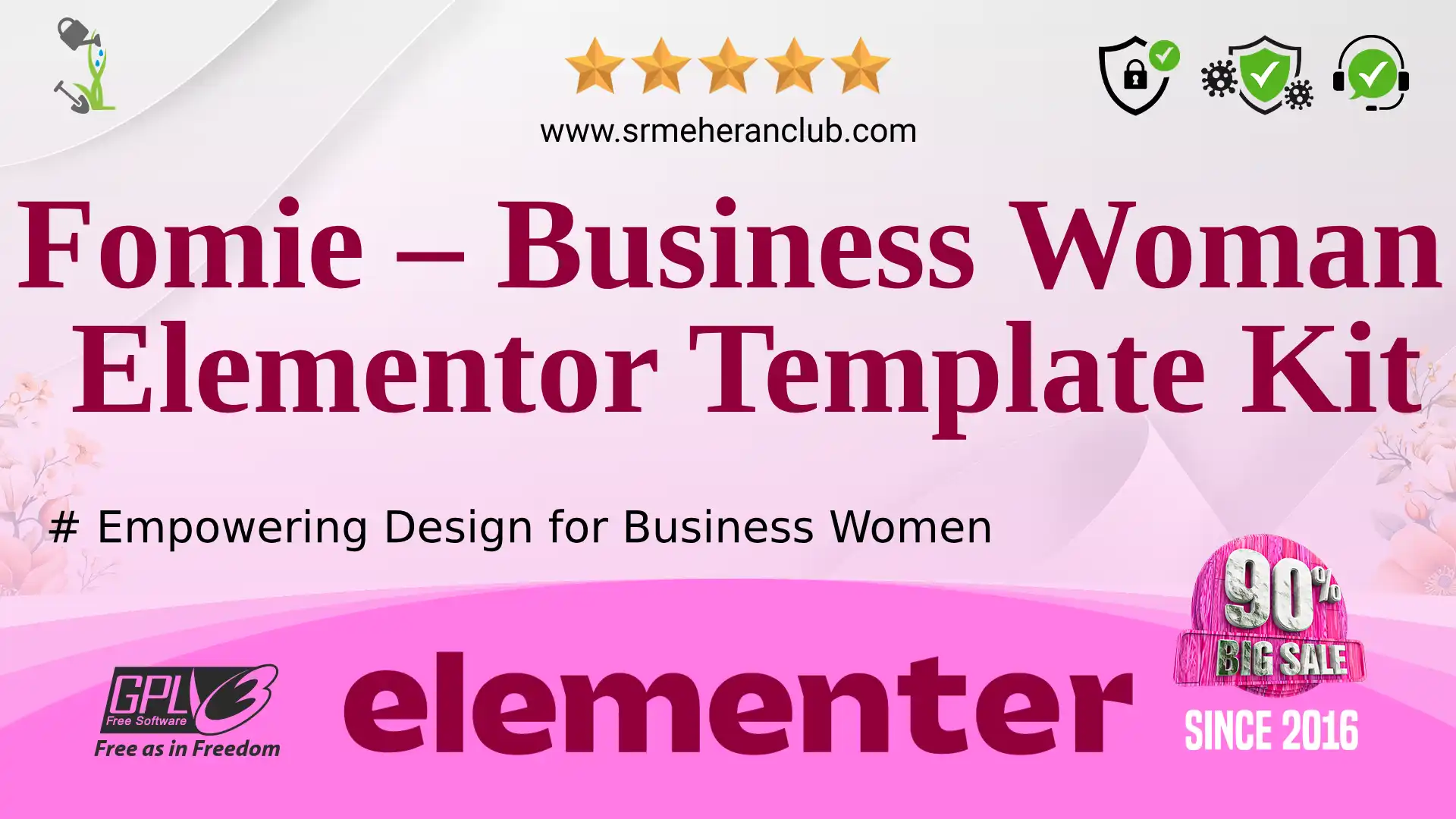 Fomie – Business Woman Elementor Template Kit — Elementor Kit by Themeforest