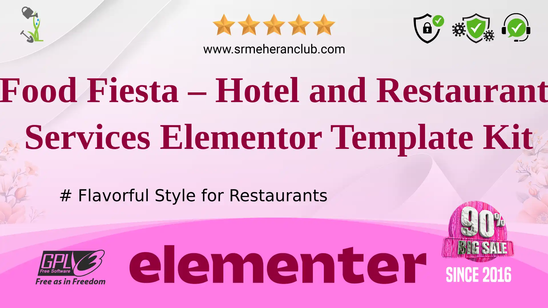 Food Fiesta – Hotel and Restaurant Services Elementor Template Kit — Elementor Kit by Templatemonster