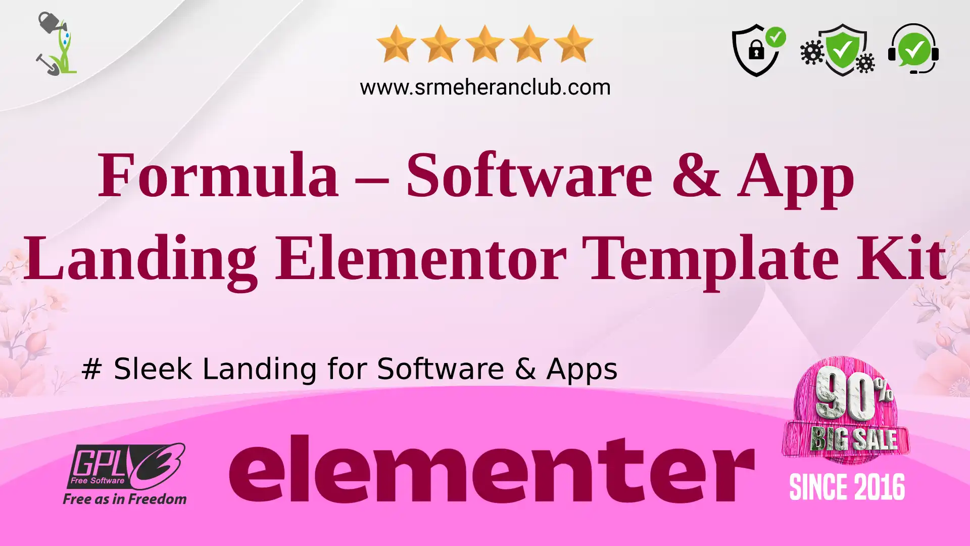 Formula – Software & App Landing Elementor Template Kit — Elementor Kit by Themeforest