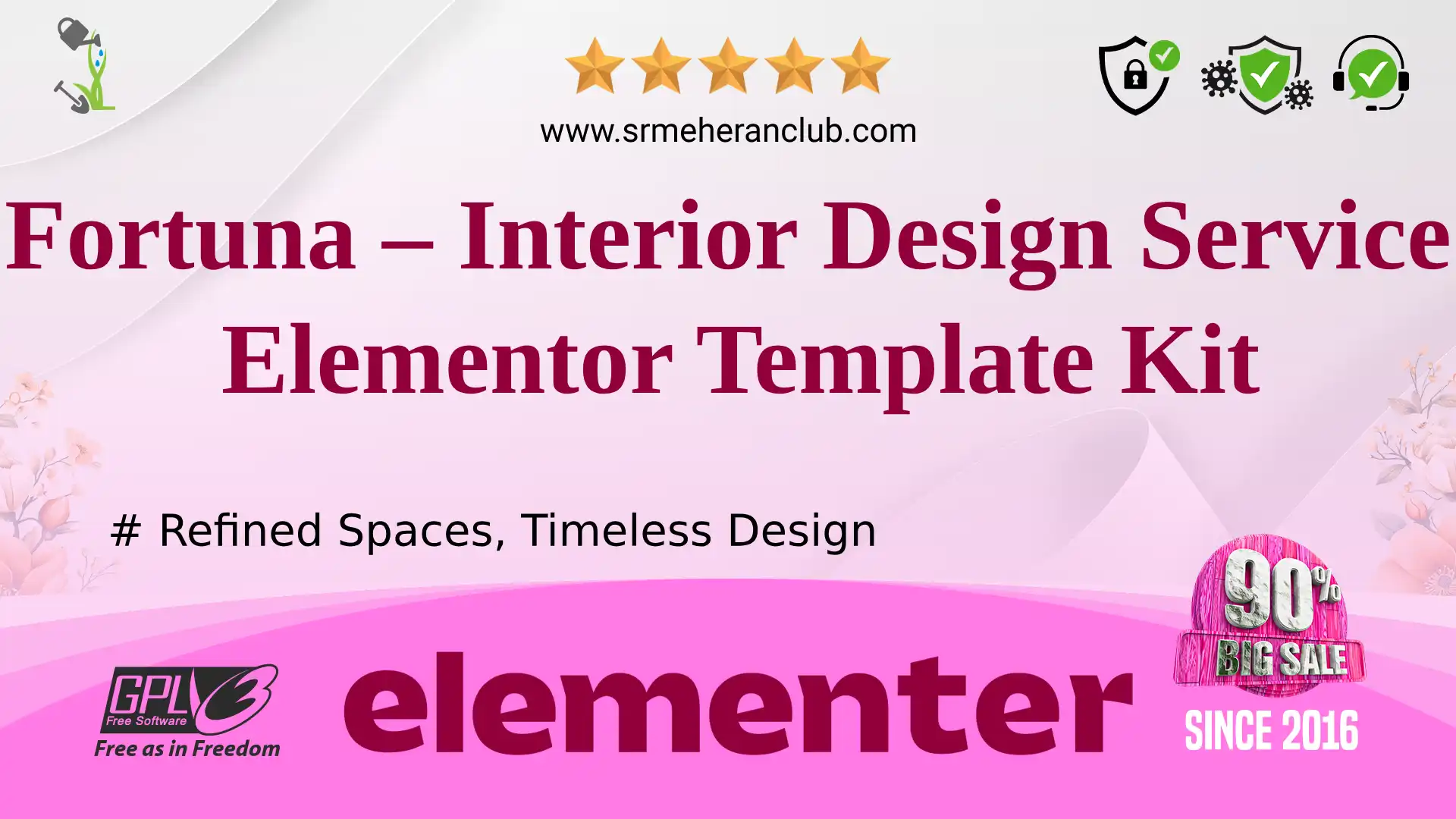 Fortuna – Interior Design Service Elementor Template Kit