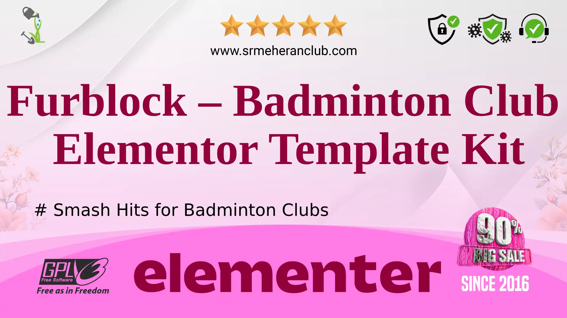 Furblock – Badminton Club Elementor Template Kit — Elementor Kit by Themeforest