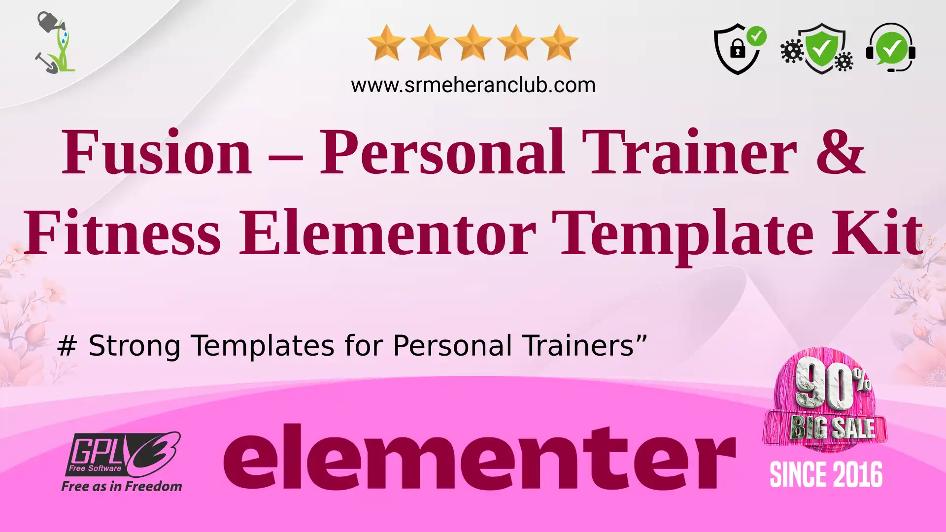 Fusion – Personal Trainer & Fitness Elementor Template Kit