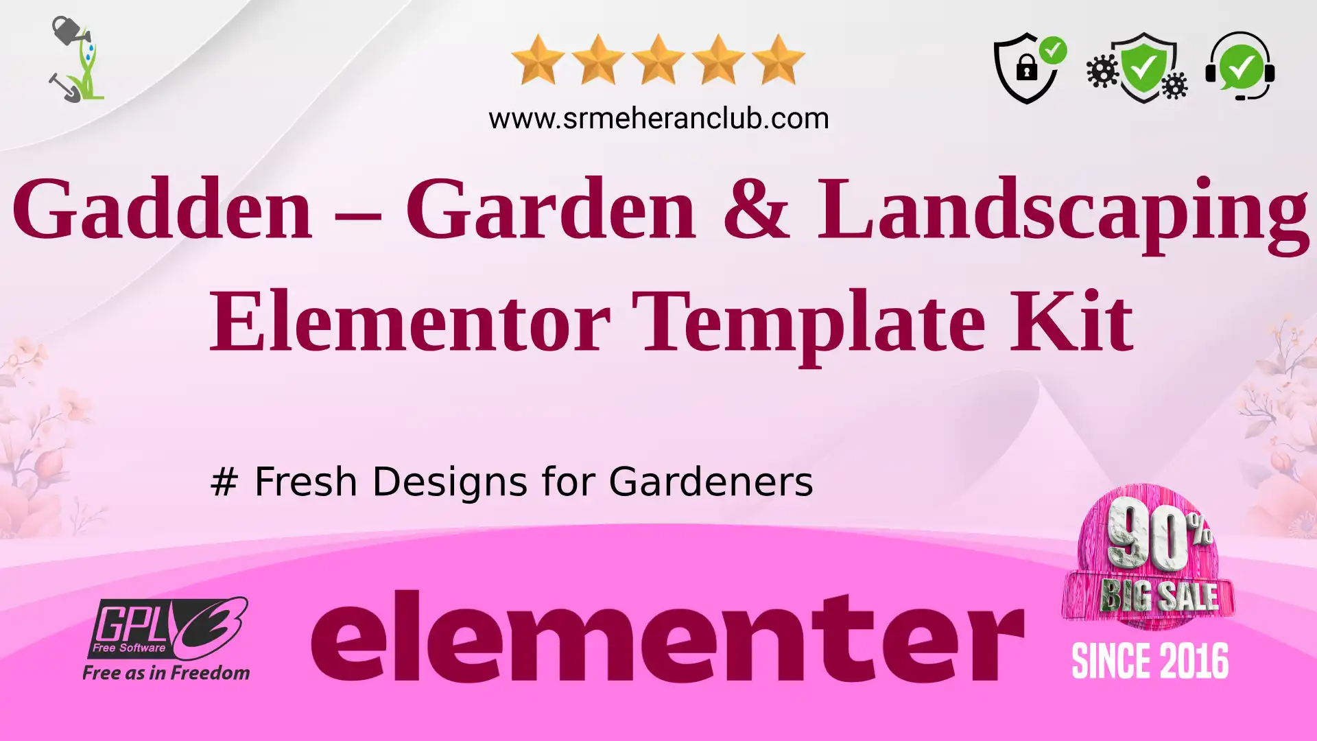 Gadden – Garden & Landscaping Elementor Template Kit — Elementor Kit by Themeforest