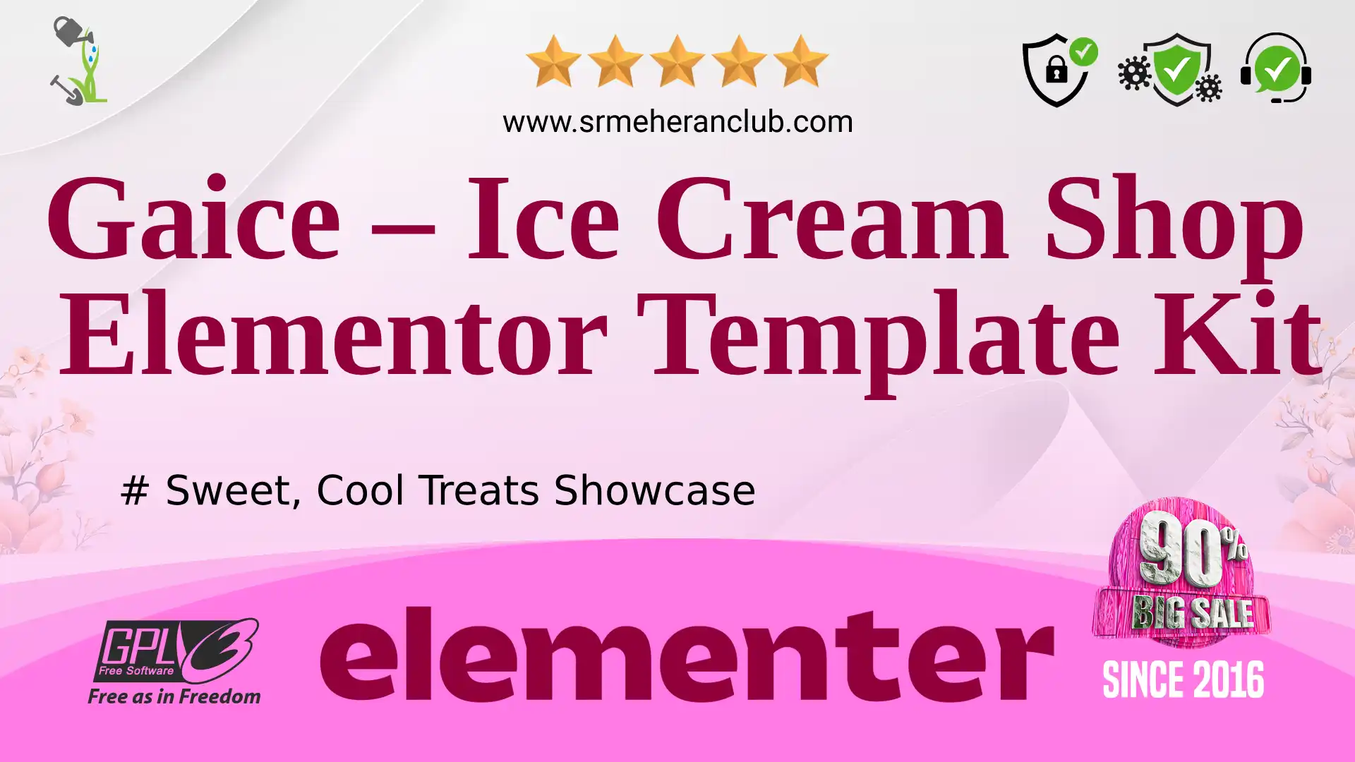 Gaice – Ice Cream Shop Elementor Template Kit — Elementor Kit by Themeforest