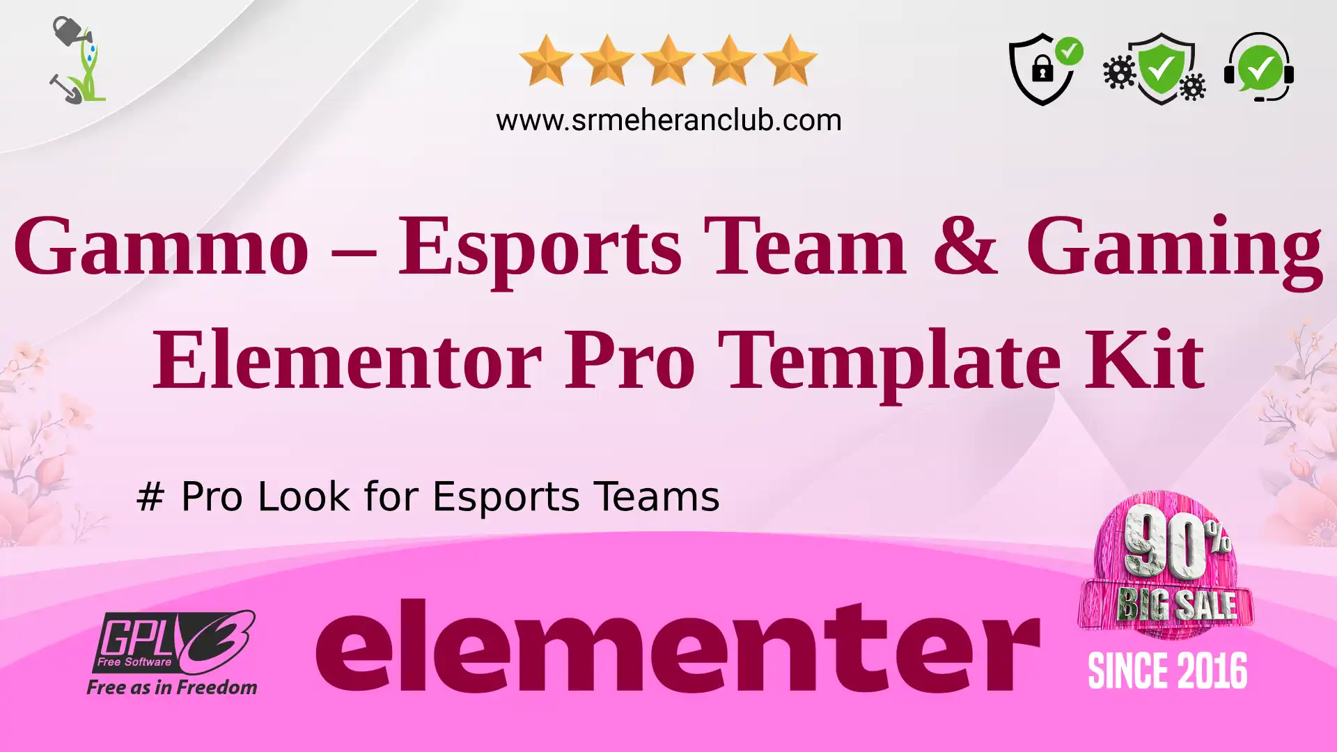 Gammo – Esports Team & Gaming Elementor Pro Template Kit — Elementor Kit by Themeforest