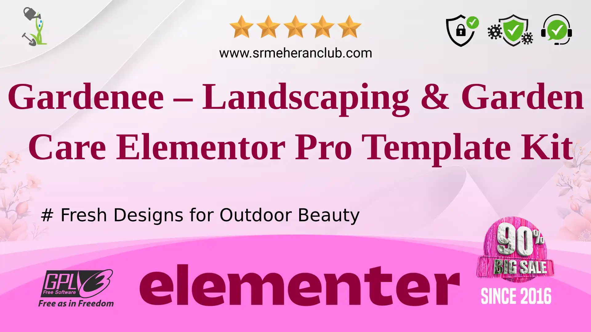 Gardenee – Landscaping & Garden Care Elementor Pro Template Kit — Elementor Kit by Themeforest