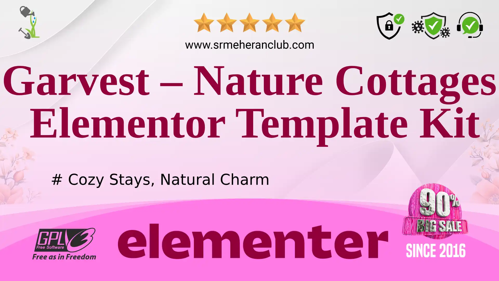 Garvest – Nature Cottages Elementor Template Kit — Elementor Kit by Themeforest