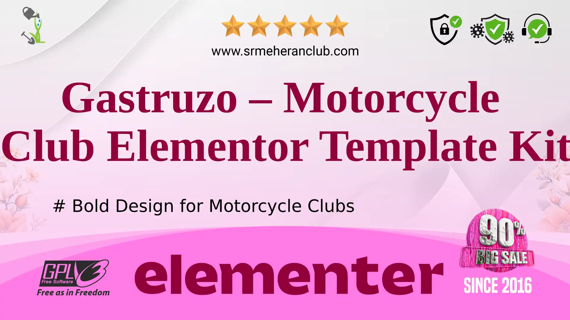 Gastruzo – Motorcycle Club Elementor Template Kit — Elementor Kit by Themeforest
