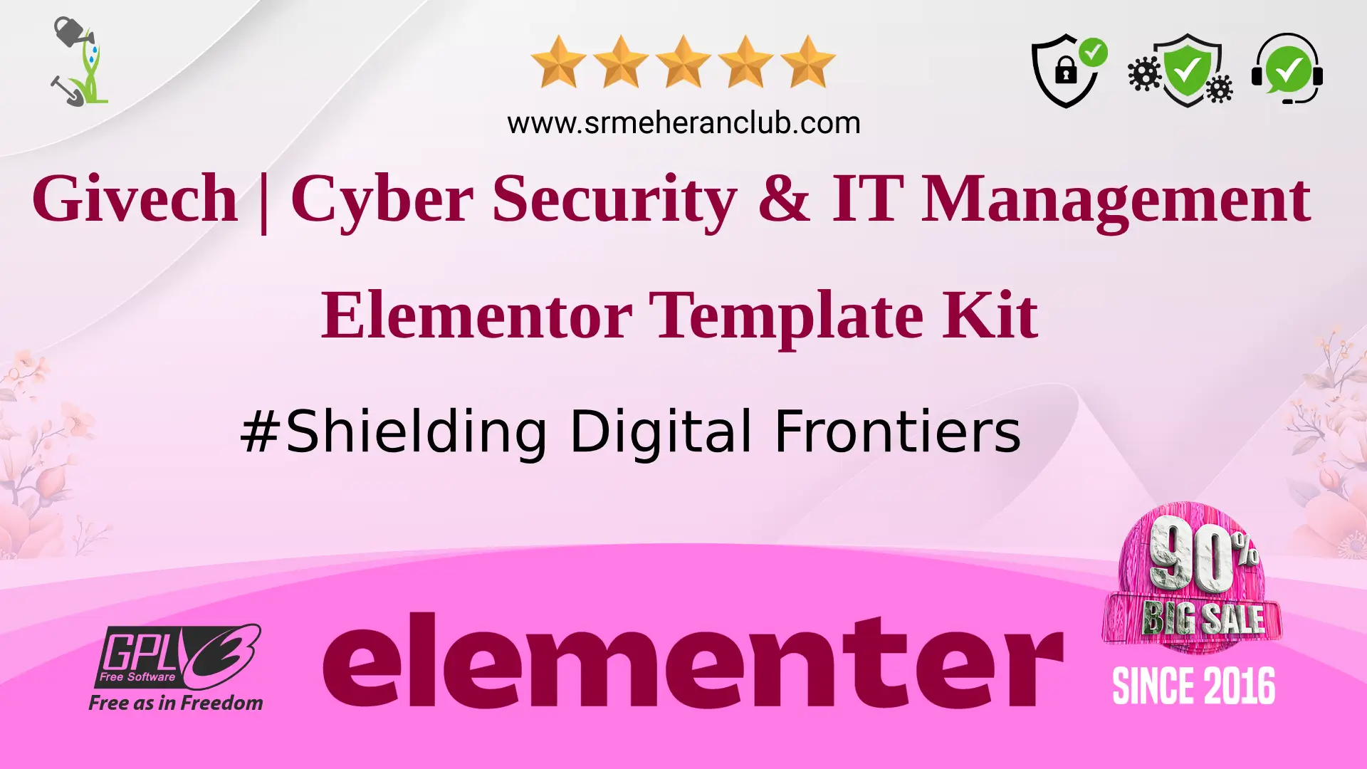 Gatech | Cyber Security & IT Management Elementor Template Kit