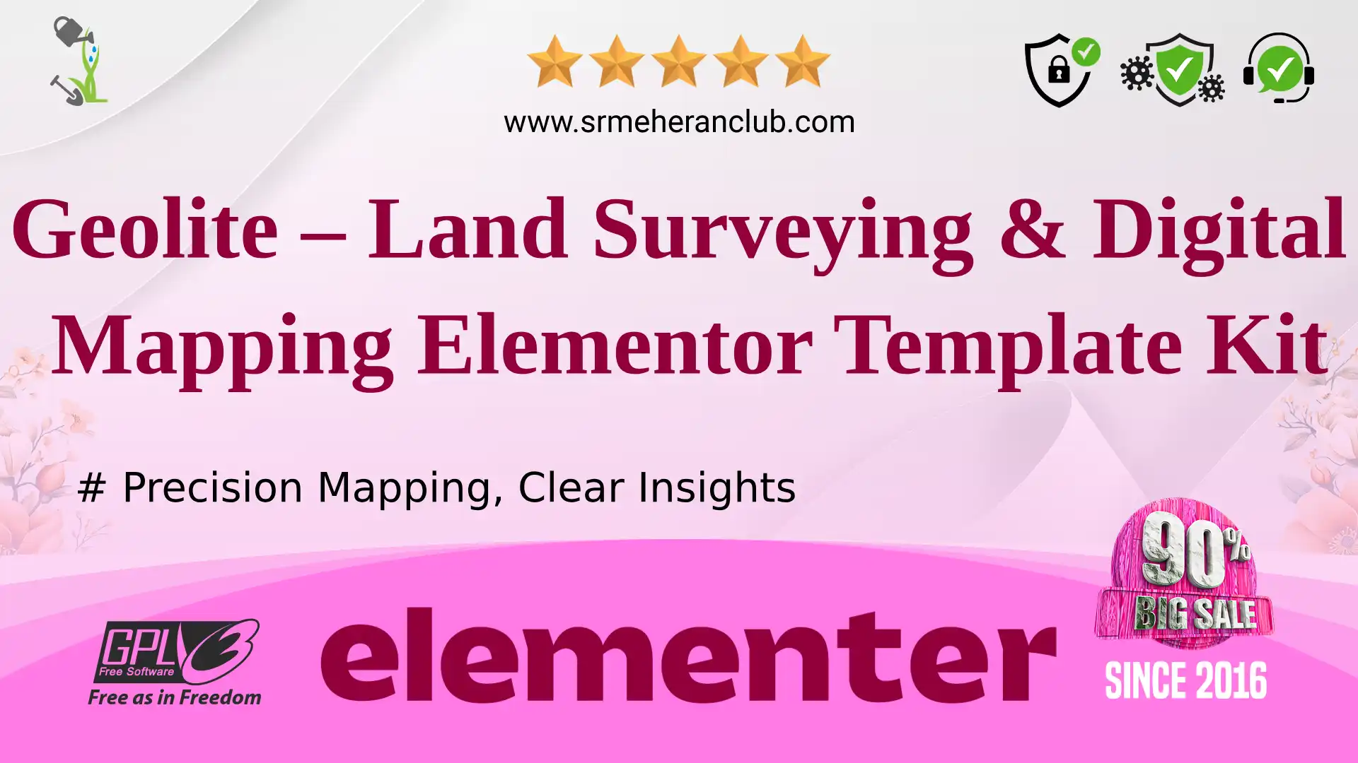 Geolite – Land Surveying & Digital Mapping Elementor Template Kit — Elementor Kit by Themeforest