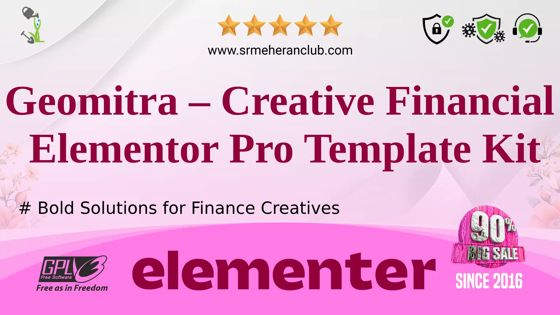 Geomitra – Creative Financial Elementor Pro Template Kit — Elementor Kit by Themeforest