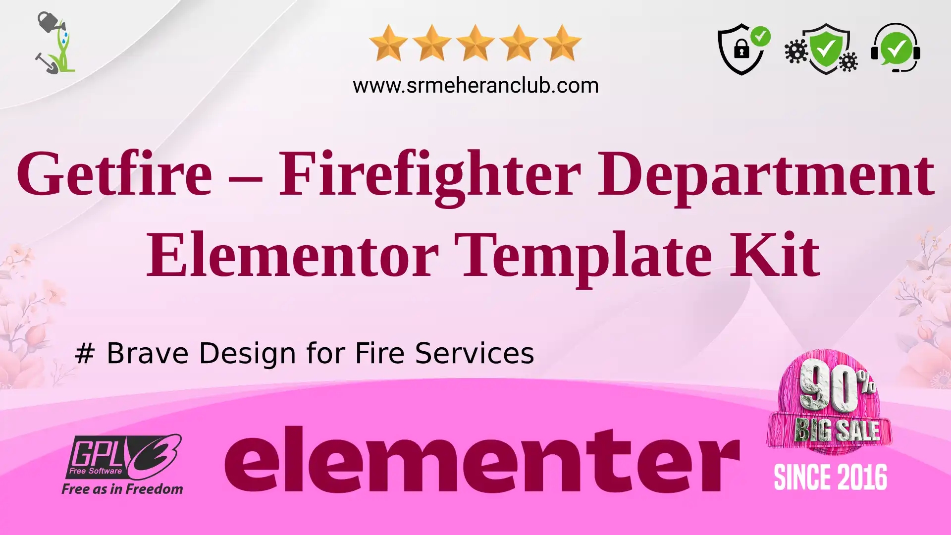 Getfire – Firefighter Department Elementor Template Kit — Elementor Kit by Themeforest