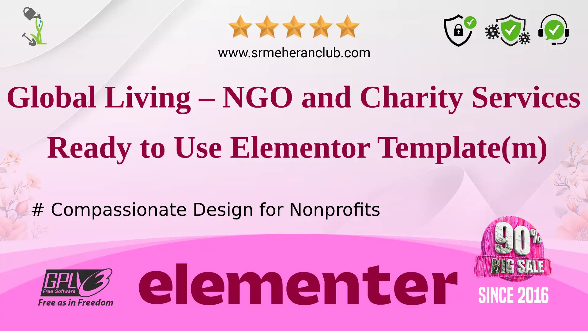Global Living – NGO and Charity Services Ready to Use Elementor Template(m) — Elementor Kit by Templatemonster