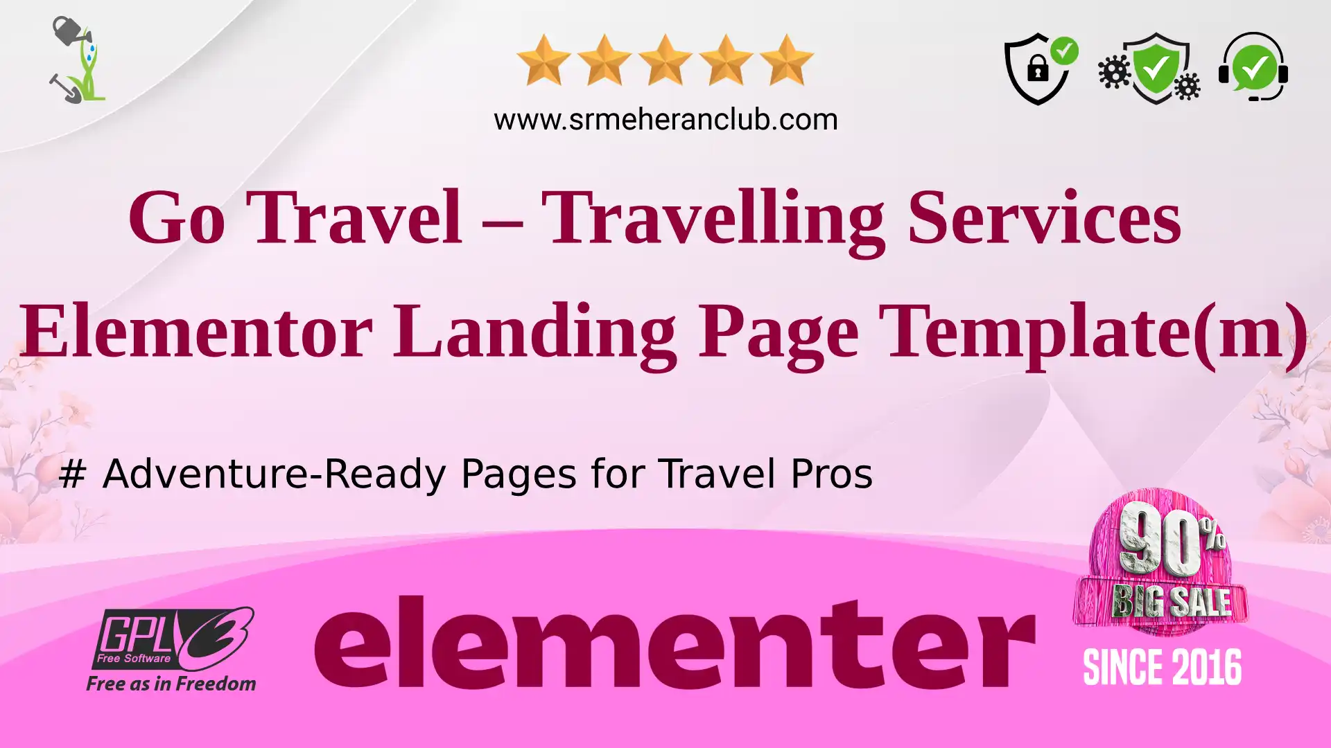 Go Travel – Travelling Services Elementor Landing Page Template(m) — Elementor Kit by Templatemonster