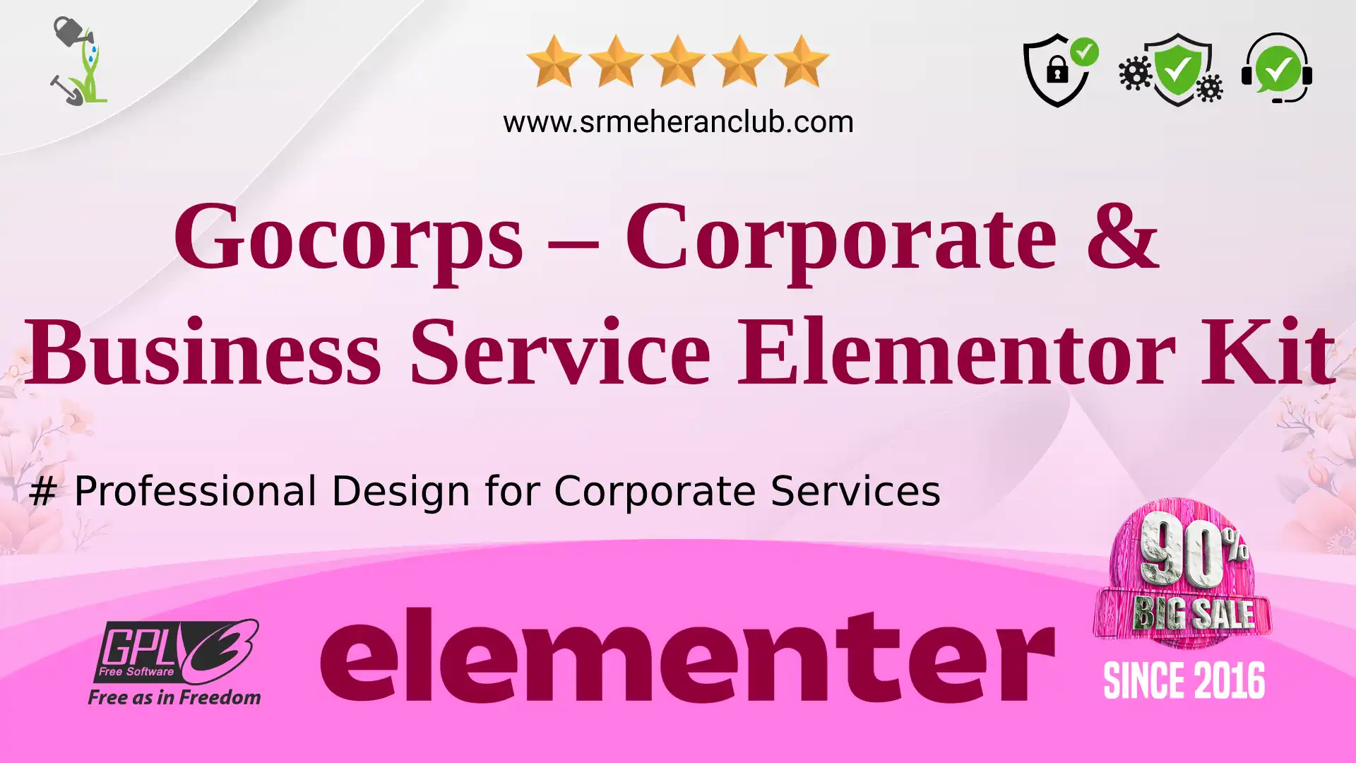 Gocorps – Corporate & Business Service Elementor Kit