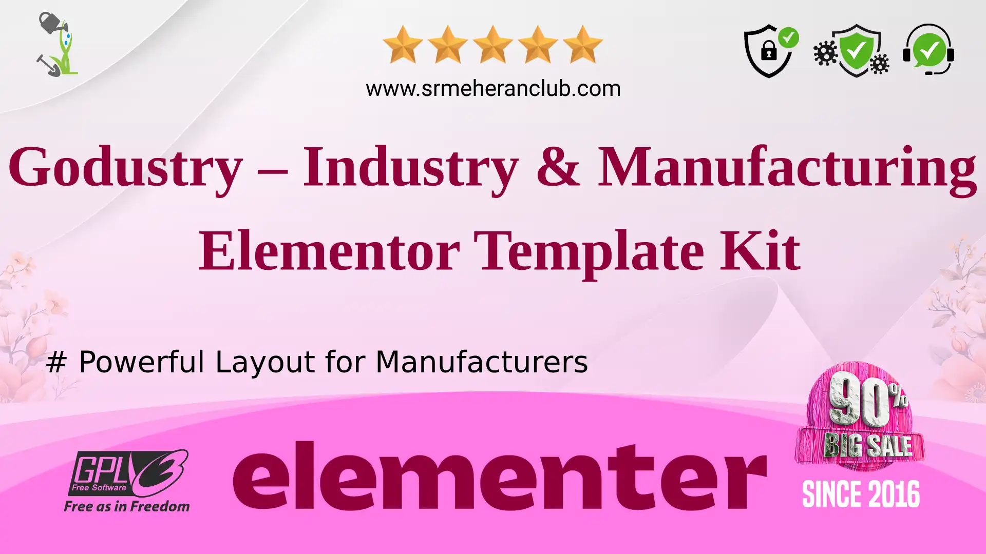 Godustry – Industry & Manufacturing Elementor Template Kit — Elementor Kit by Themeforest