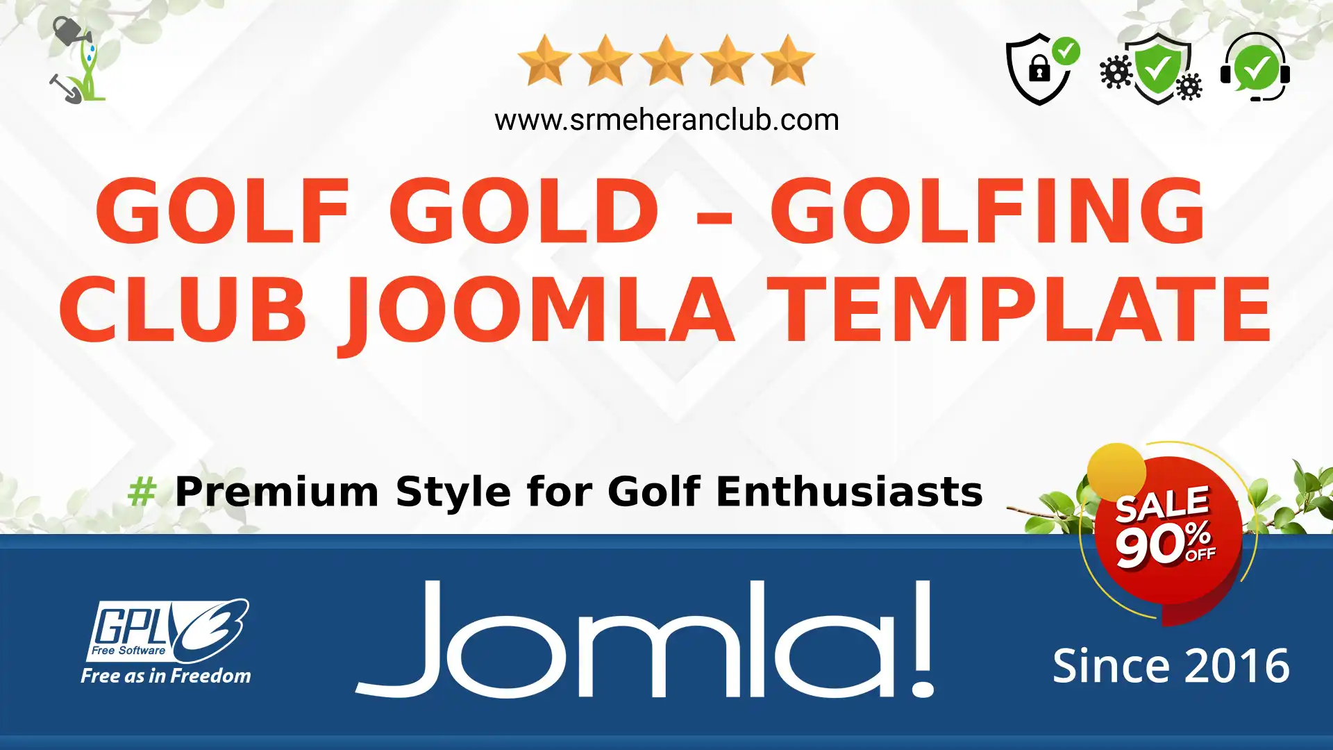 Golf Gold – Golfing Club Joomla Template — Theme by Templatemonster