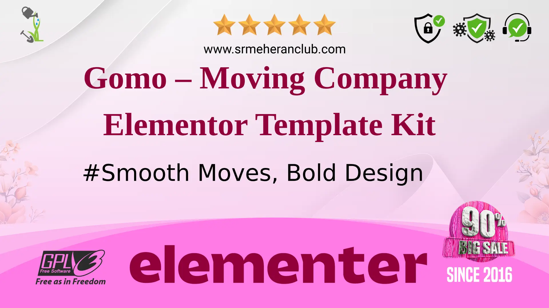 Gomo – Moving Company Elementor Template Kit