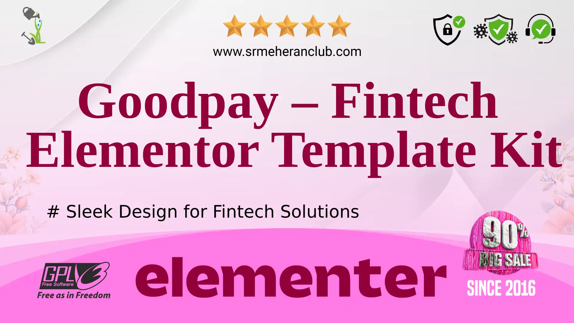 Goodpay – Fintech Elementor Template Kit — Elementor Kit by Themeforest