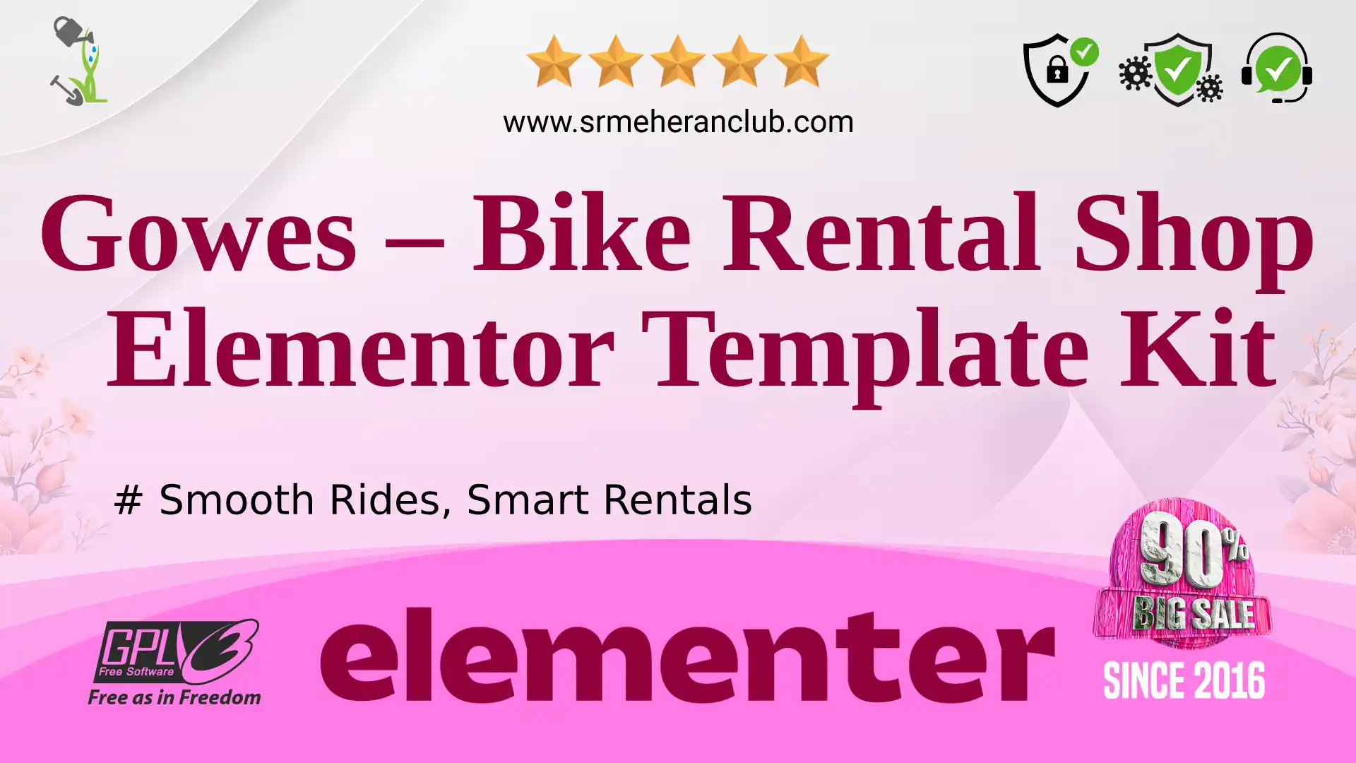 Gowes – Bike Rental Shop Elementor Template Kit — Elementor Kit by Themeforest