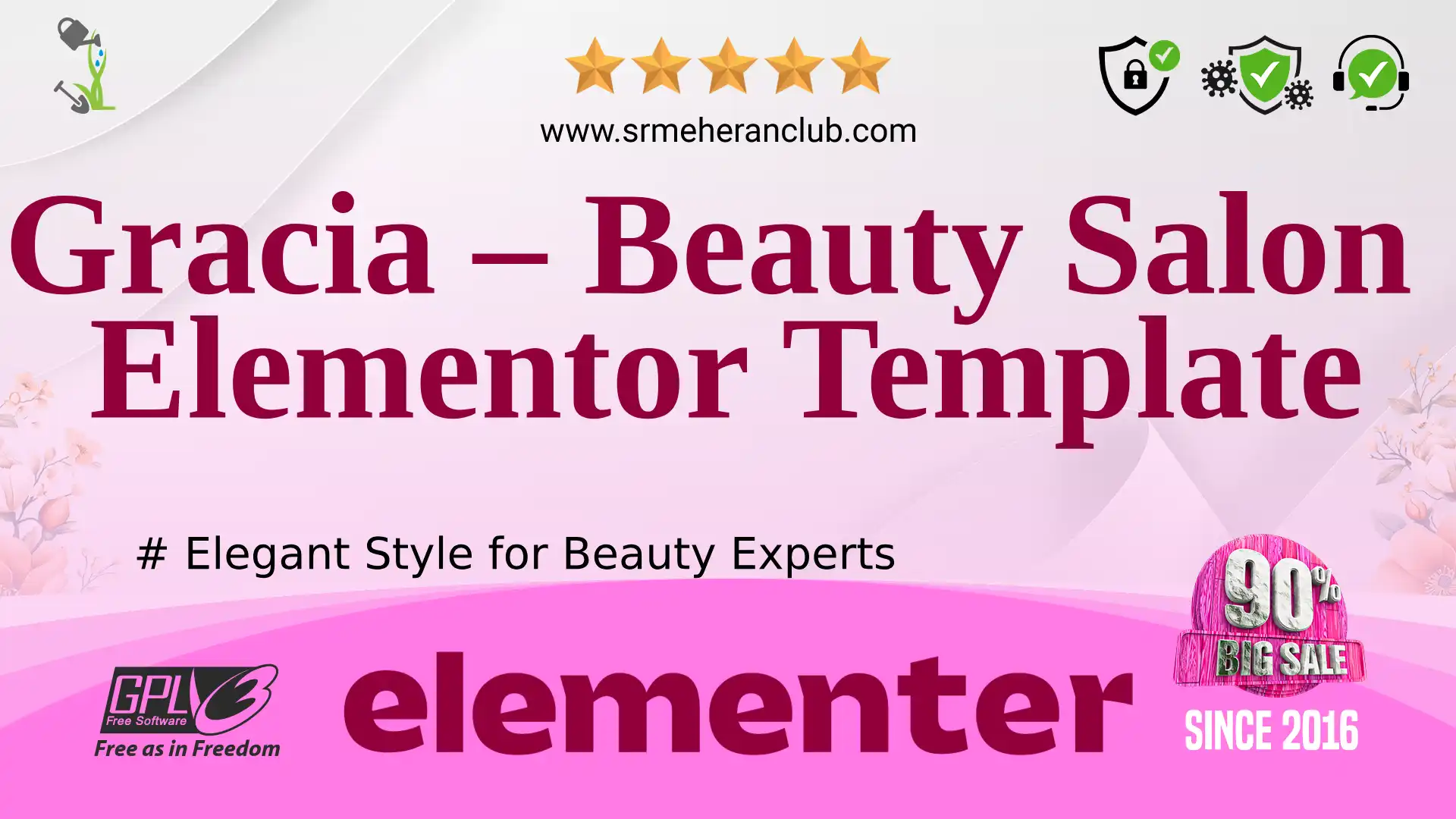 Gracia – Beauty Salon Elementor Template