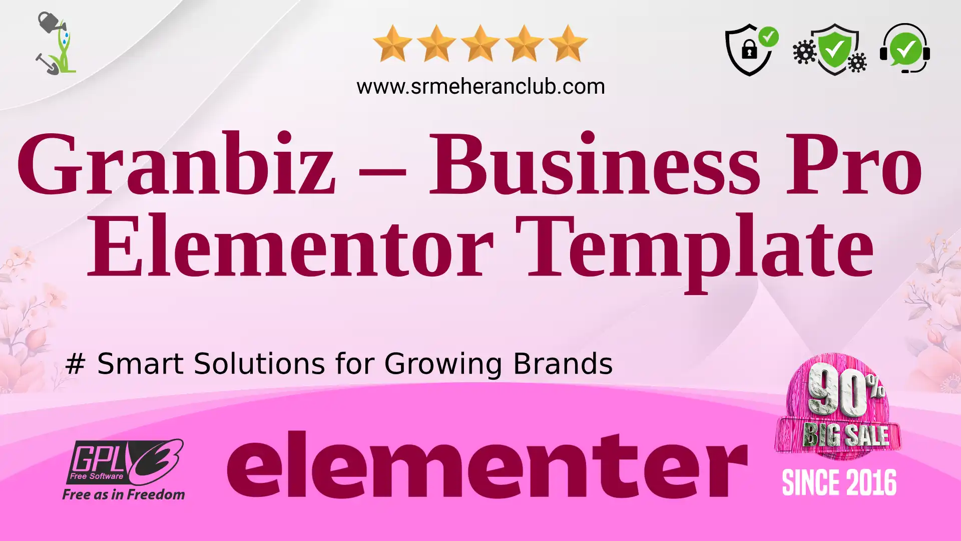 Granbiz – Business Pro Elementor Template — Elementor Kit by Templatemonster