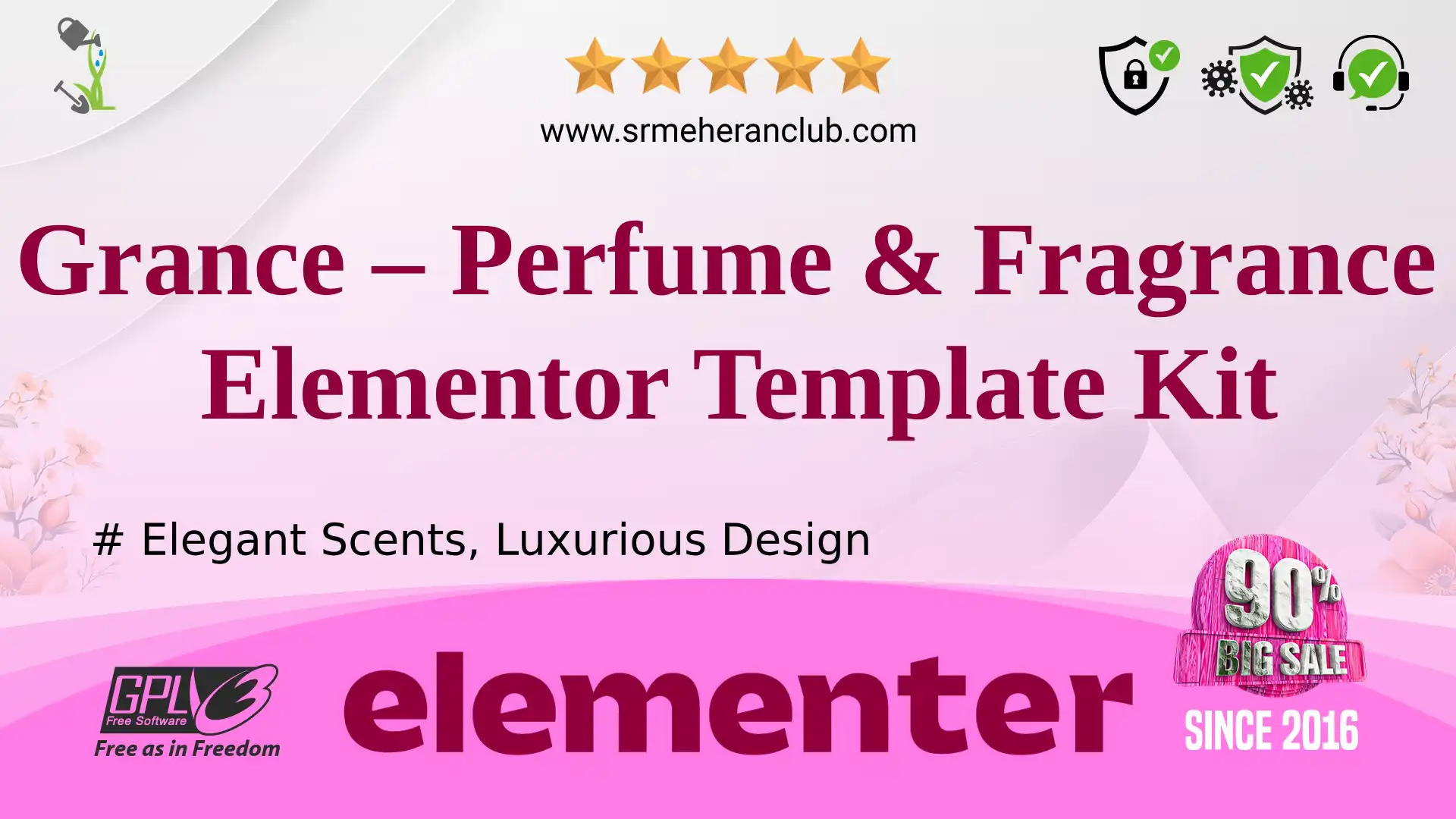 Grance – Perfume & Fragrance Elementor Template Kit — Elementor Kit by Themeforest