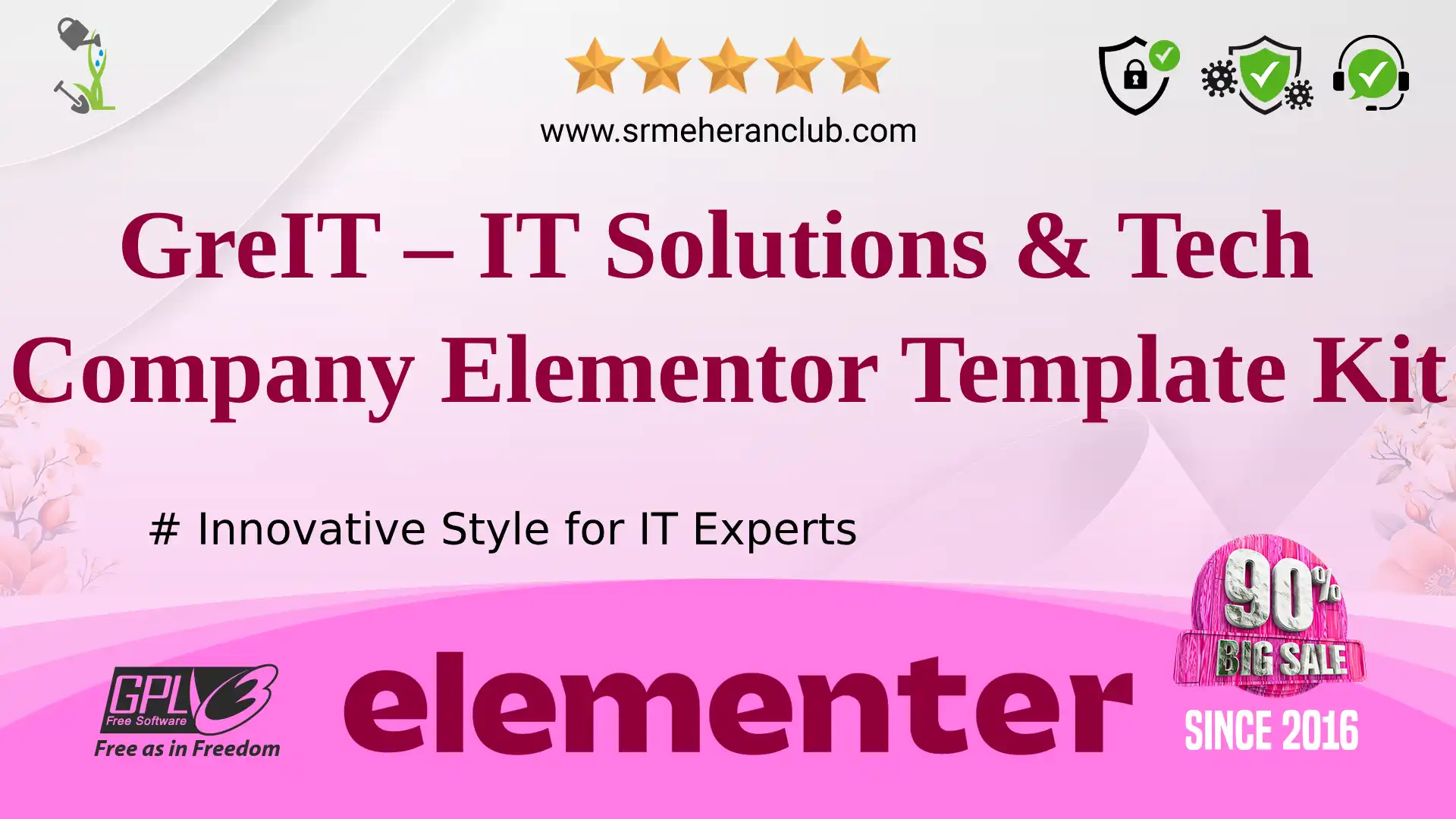 GreIT – IT Solutions & Tech Company Elementor Template Kit — Elementor Kit by Themeforest
