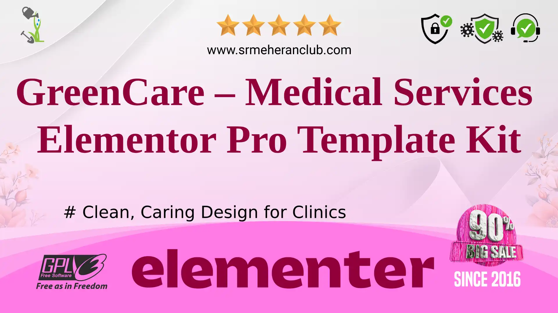 GreenCare – Medical Services Elementor Pro Template Kit — Elementor Kit by Themeforest