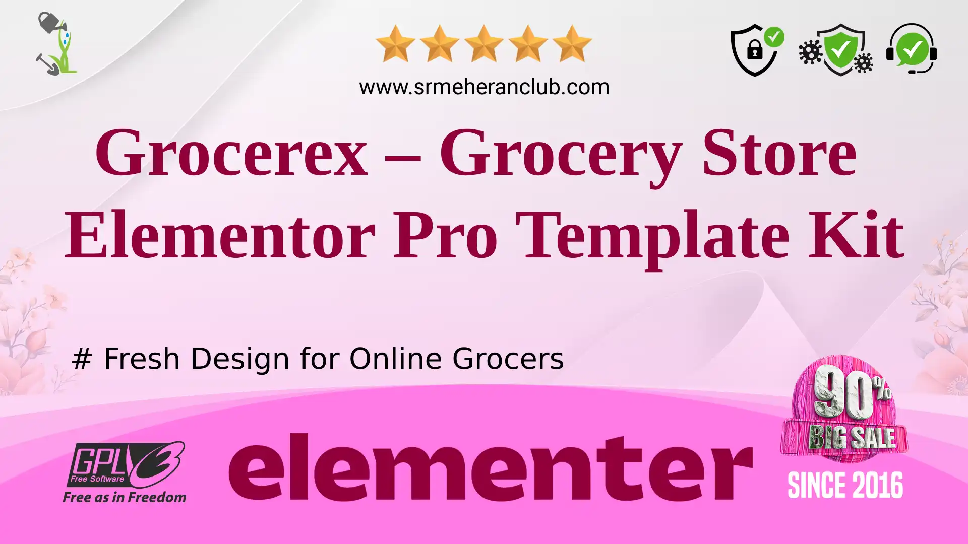 Grocerex – Grocery Store Elementor Pro Template Kit — Elementor Kit by Themeforest
