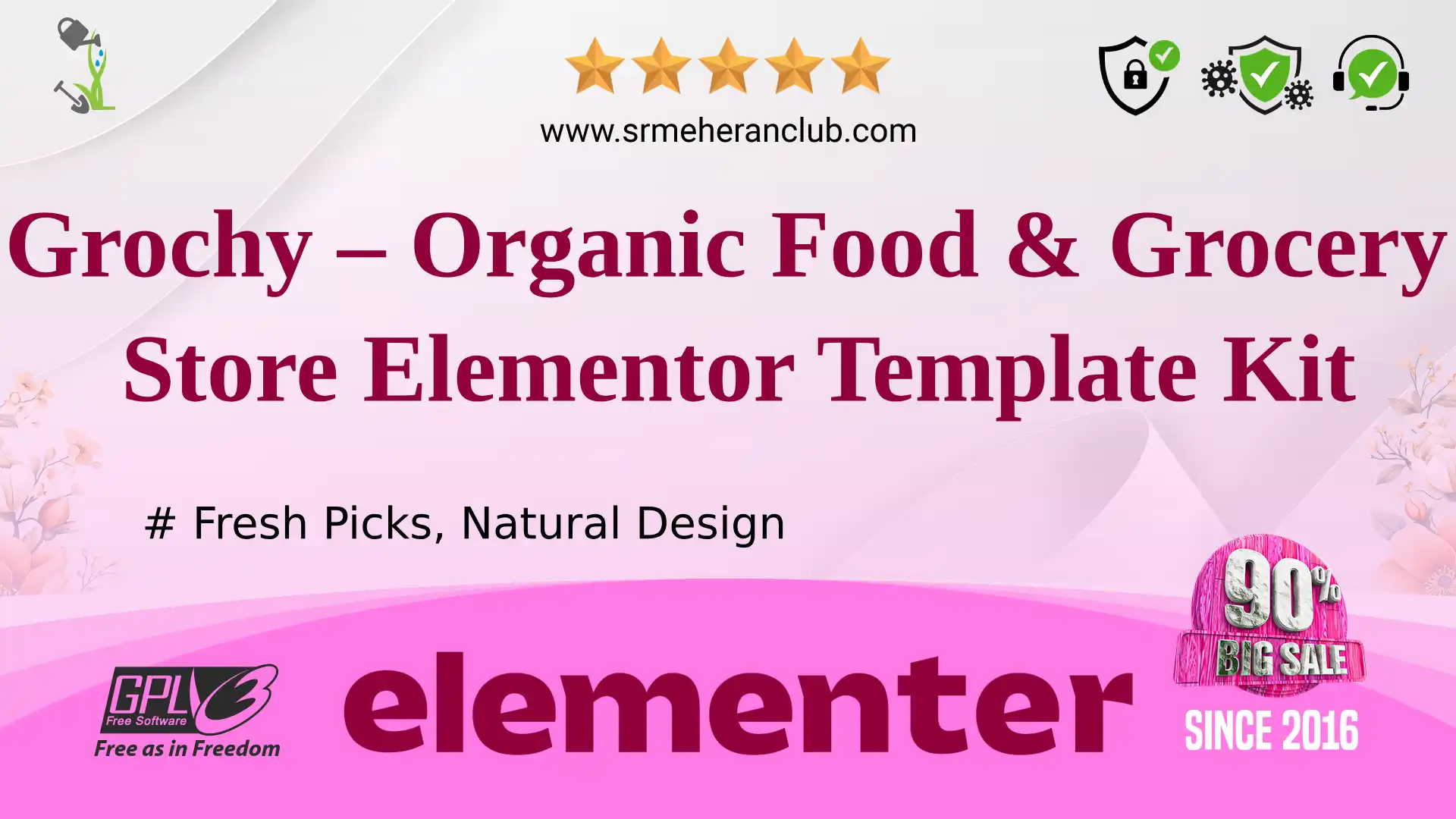 Grochy – Organic Food & Grocery Store Elementor Template Kit — Elementor Kit by Themeforest