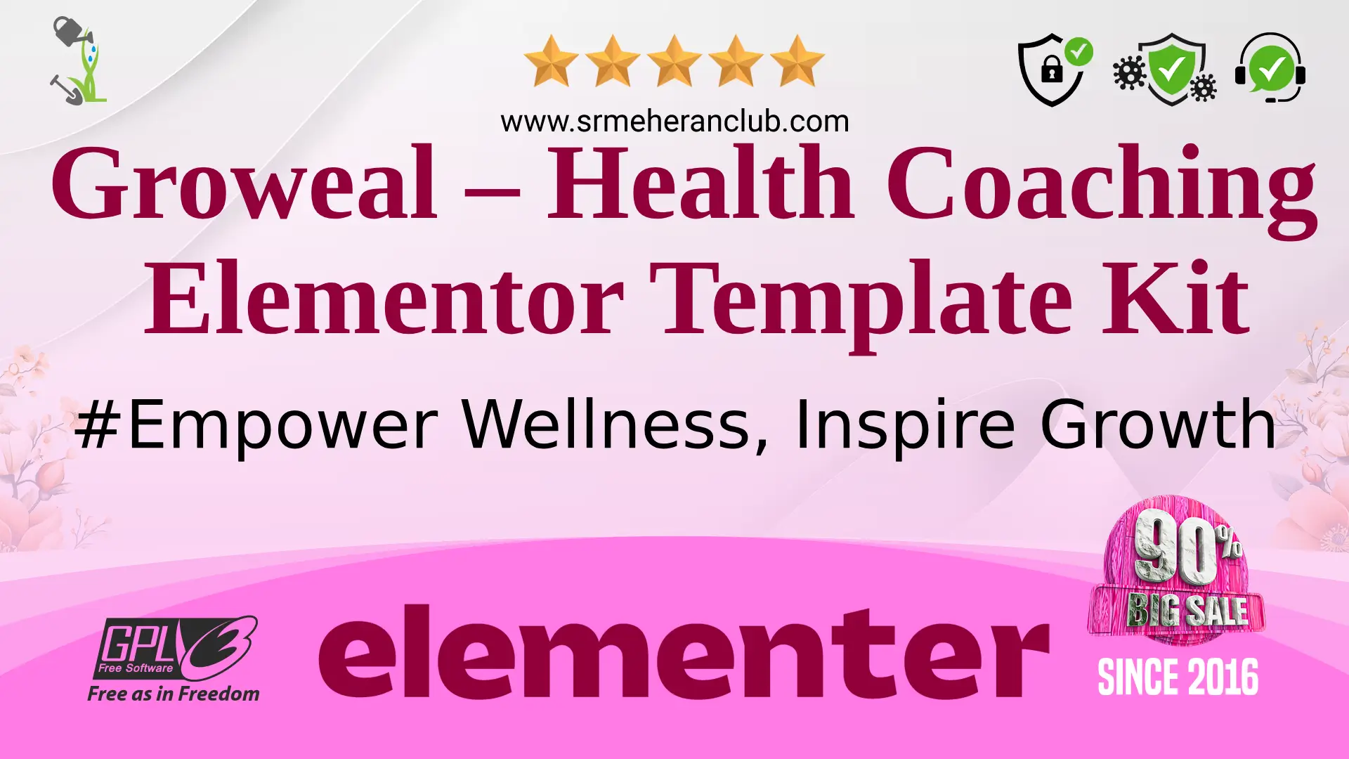 Groweal – Health Coaching Elementor Template Kit