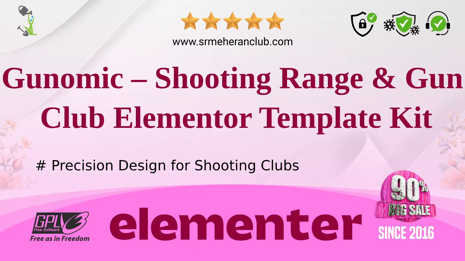 Gunomic – Shooting Range & Gun Club Elementor Template Kit — Elementor Kit by Themeforest