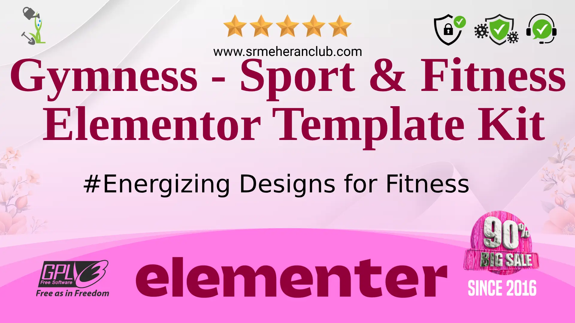 Gymness – Sport & Fitness Elementor Template Kit