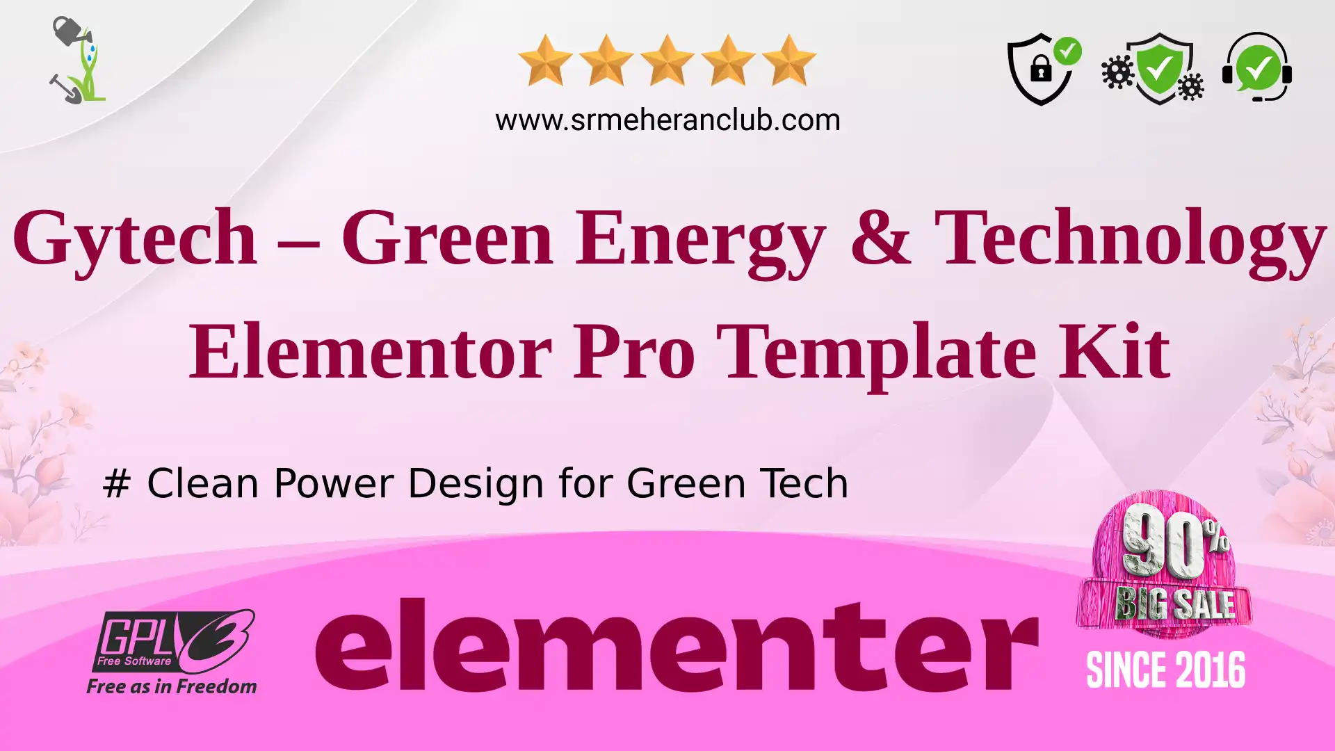 Gytech – Green Energy & Technology Elementor Pro Template Kit
