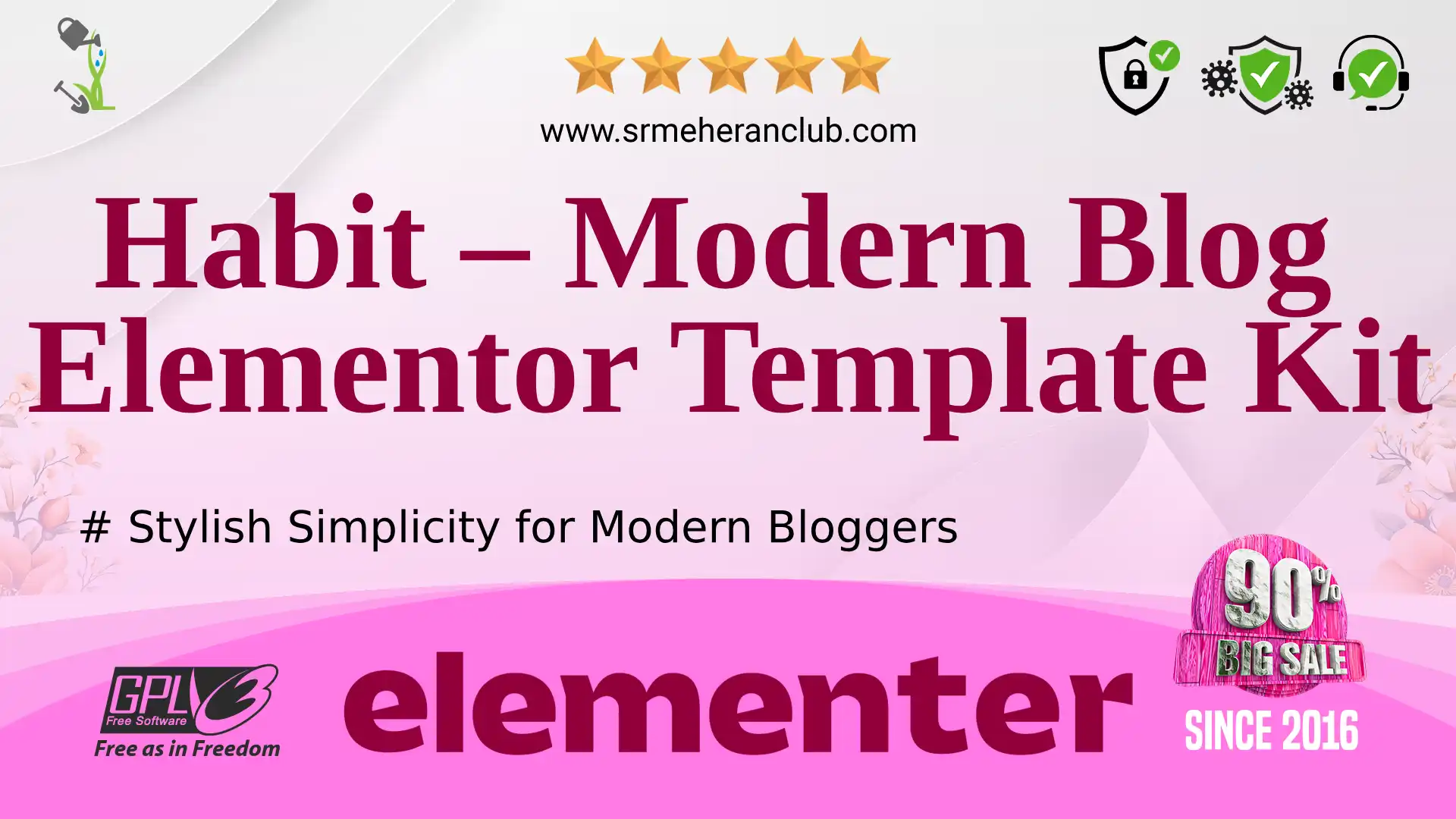 Habit – Modern Blog Elementor Template Kit — Elementor Kit by Themeforest