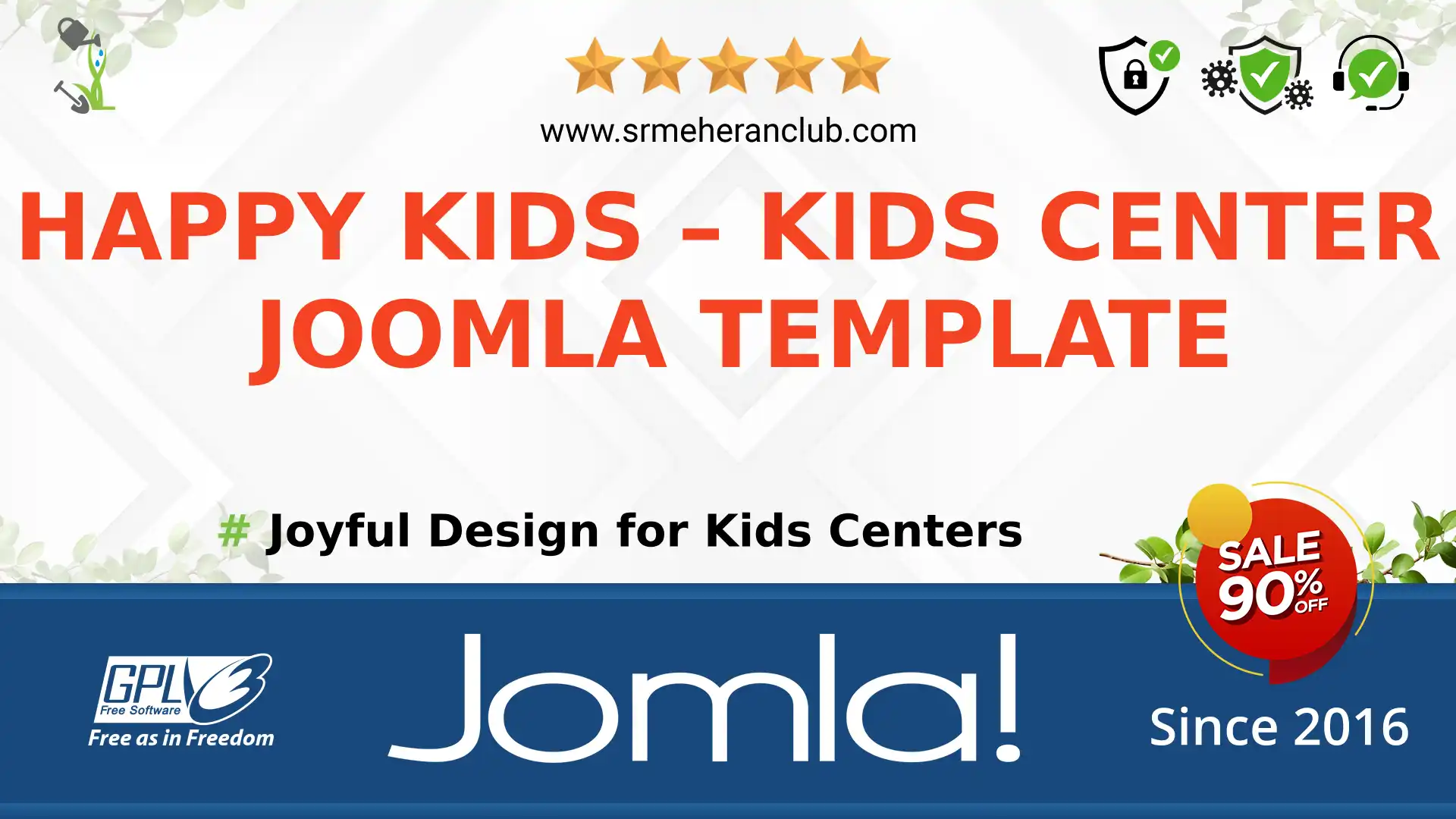 Happy Kids – Kids Center Joomla Template — Theme by Templatemonster
