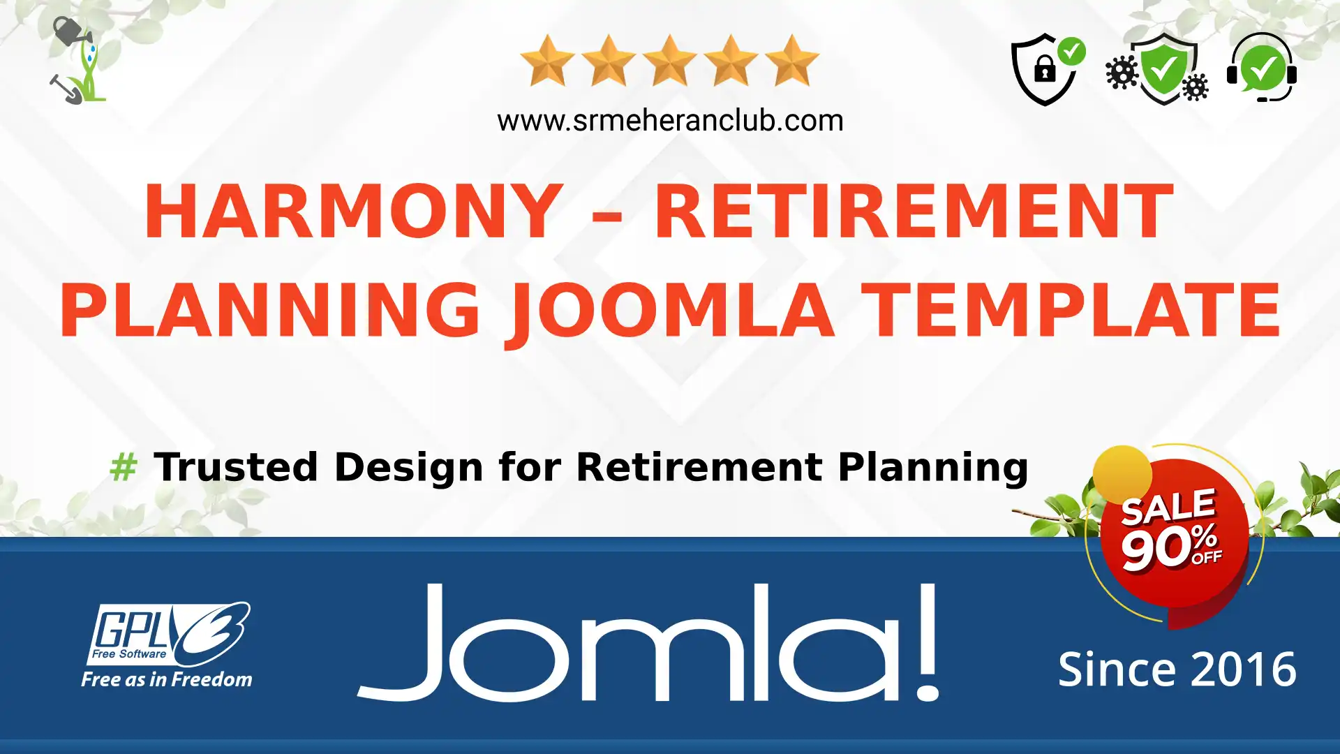 Harmony – Retirement Planning Joomla Template — Theme by Templatemonster