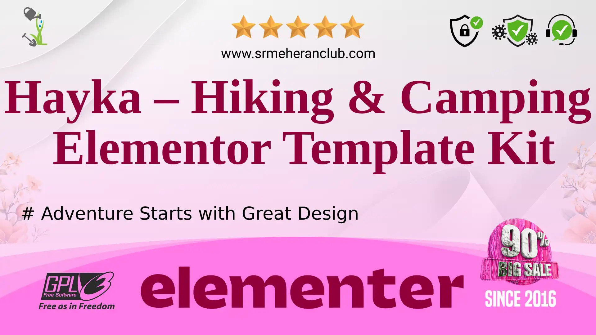 Hayka – Hiking & Camping Elementor Template Kit — Elementor Kit by Themeforest