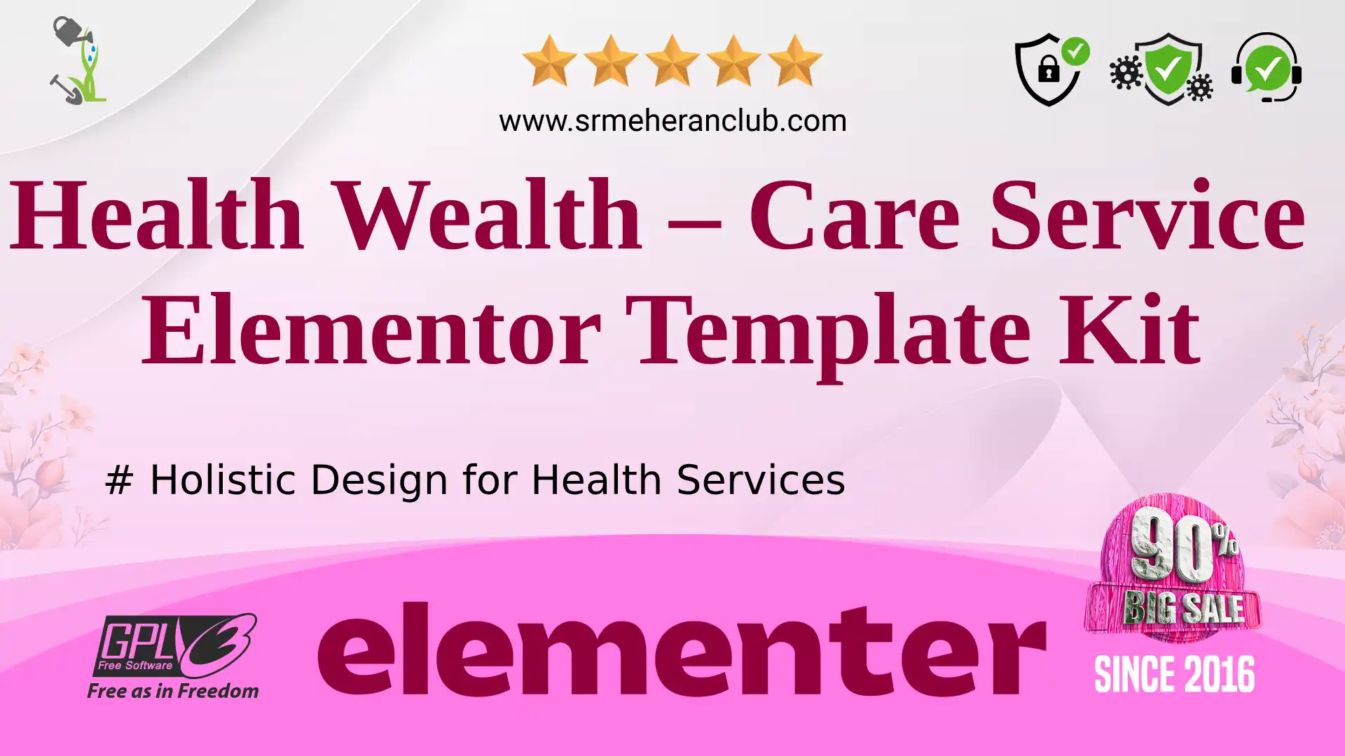 Health Wealth – Care Service Elementor Template Kit — Elementor Kit by Templatemonster