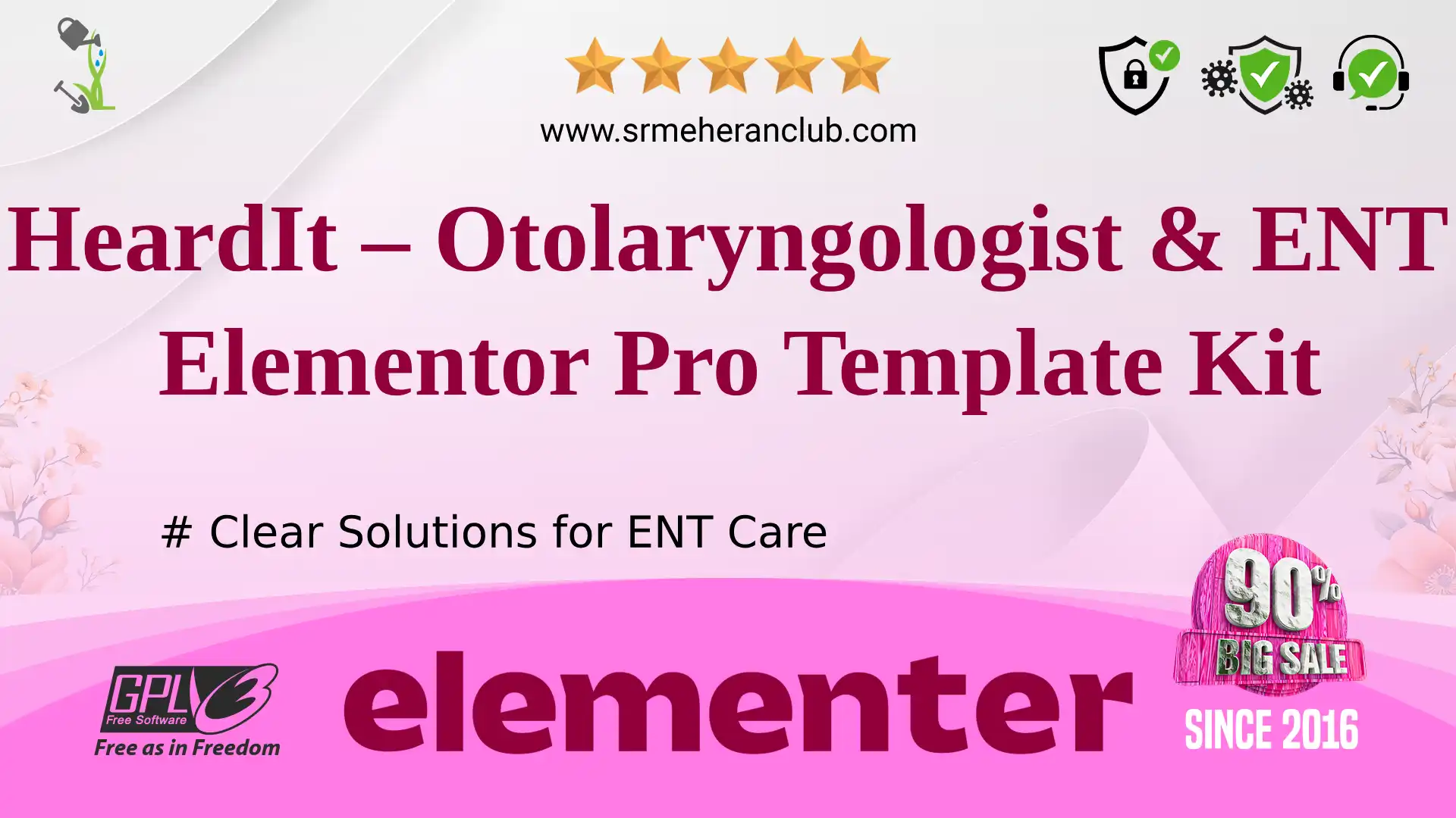 HeardIt – Otolaryngologist & ENT Elementor Pro Template Kit