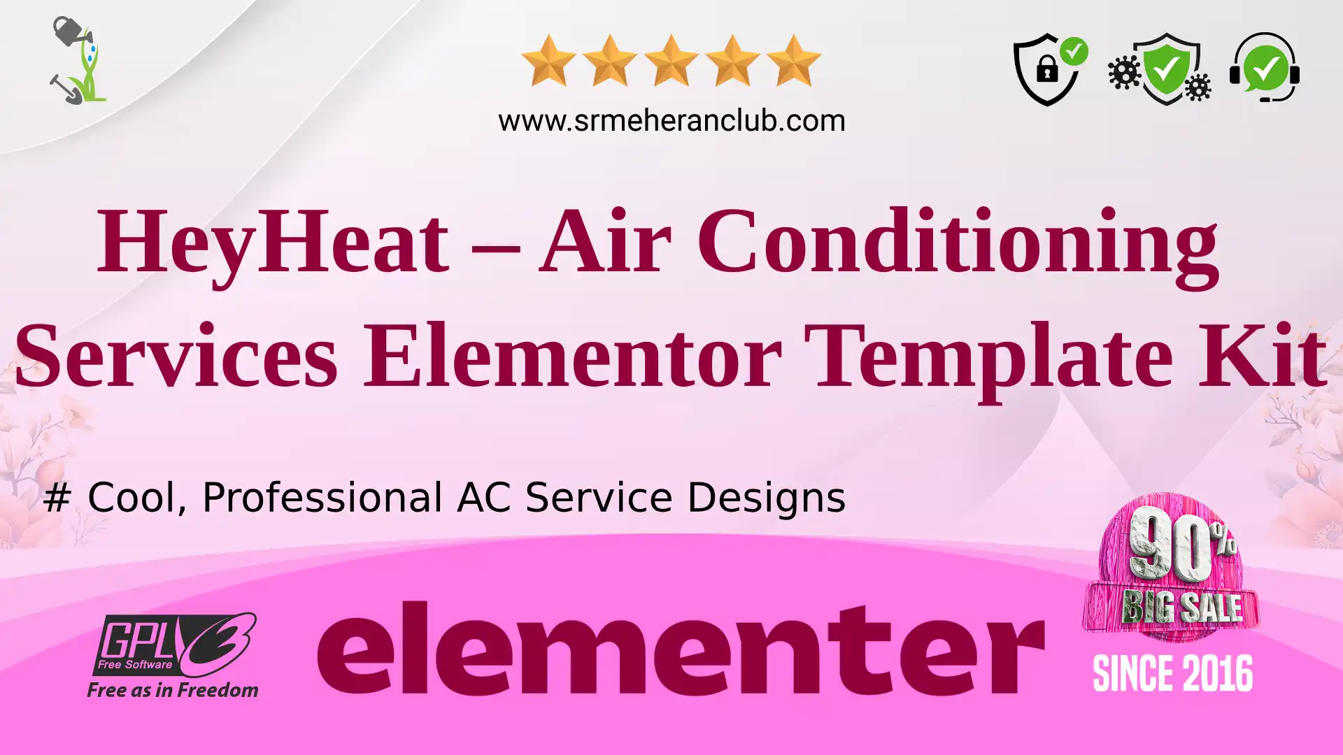 HeyHeat – Air Conditioning Services Elementor Template Kit — Elementor Kit by Themeforest
