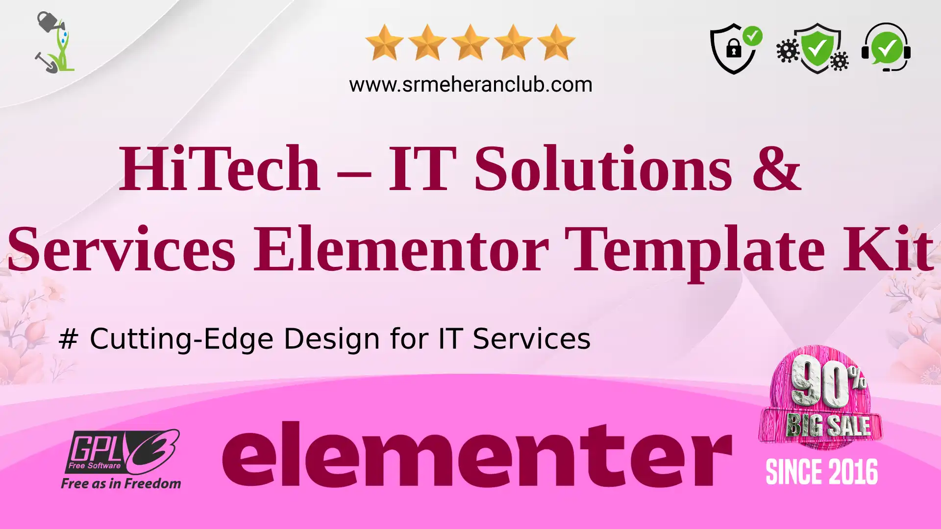 HiTech – IT Solutions & Services Elementor Template Kit — Elementor Kit by Themeforest