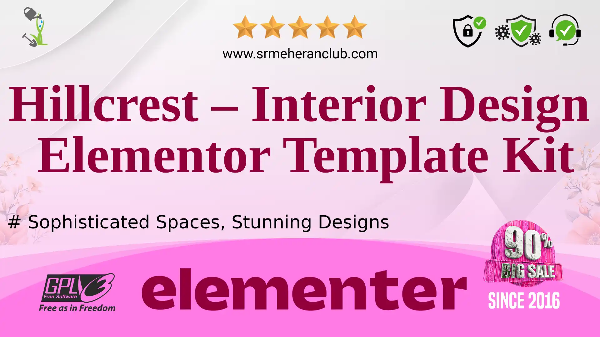 Hillcrest – Interior Design Elementor Template Kit — Elementor Kit by Themeforest