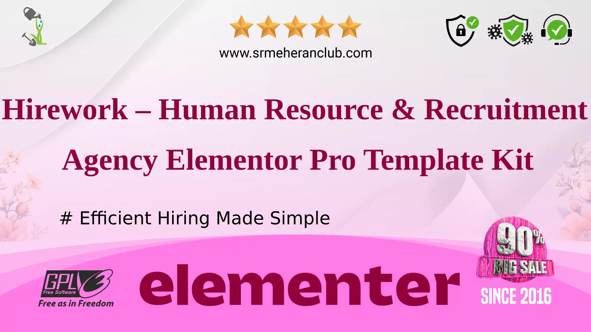 Hirework – Human Resource & Recruitment Agency Elementor Pro Template Kit — Elementor Kit by Themeforest
